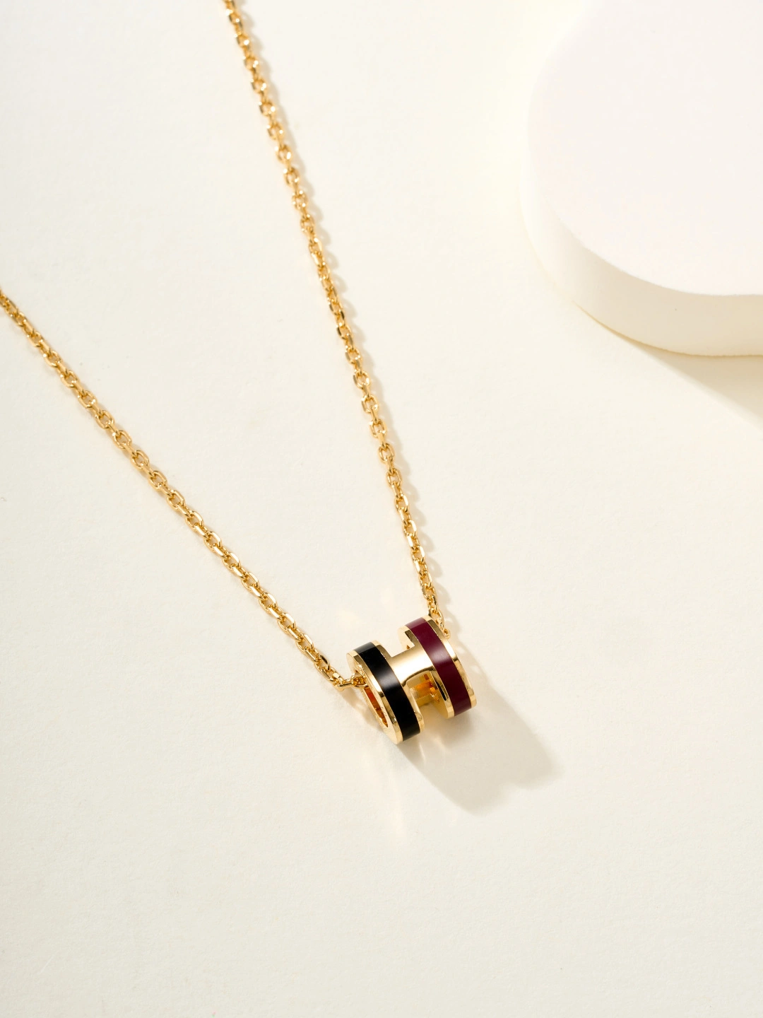 Sparkle Jewelry-- H5r75s Mini Pop H Rocabar necklace 4Colour item:F-S092A0801-4H
