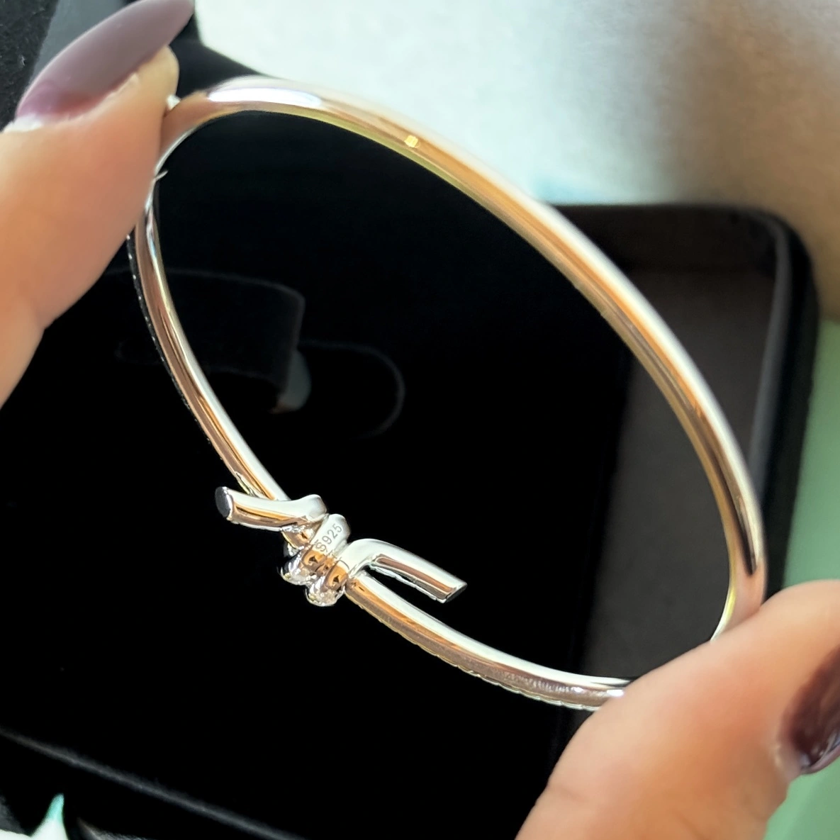 Sparkle Jewelry - Tiff19y&3o A5162 S925Silver 2colour item:D-S092L2705-2