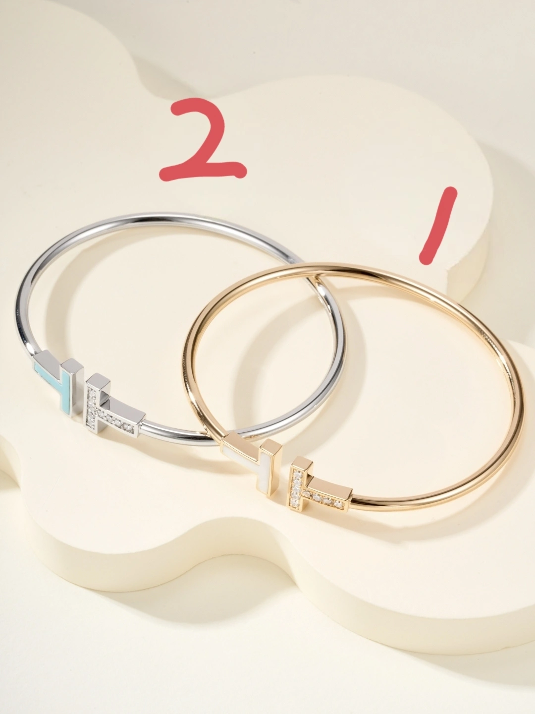 Sparkle Jewelry-- Tiff19y&3o bracelet 2Colour item : E-S000K0943-2H