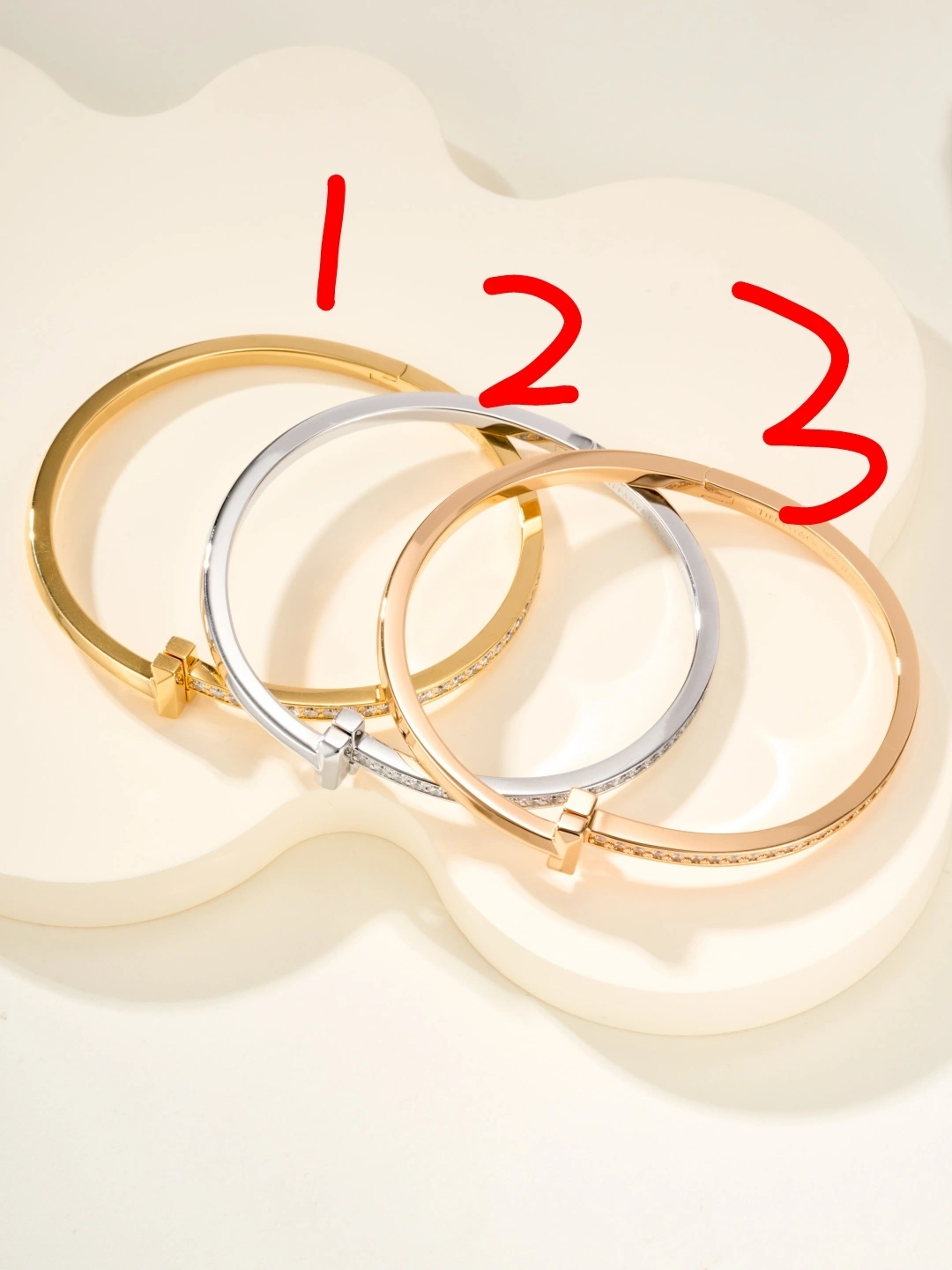 Sparkle Jewelry-- Tiff19y&3o bracelet 3Colour item : E-S000K0941-3H