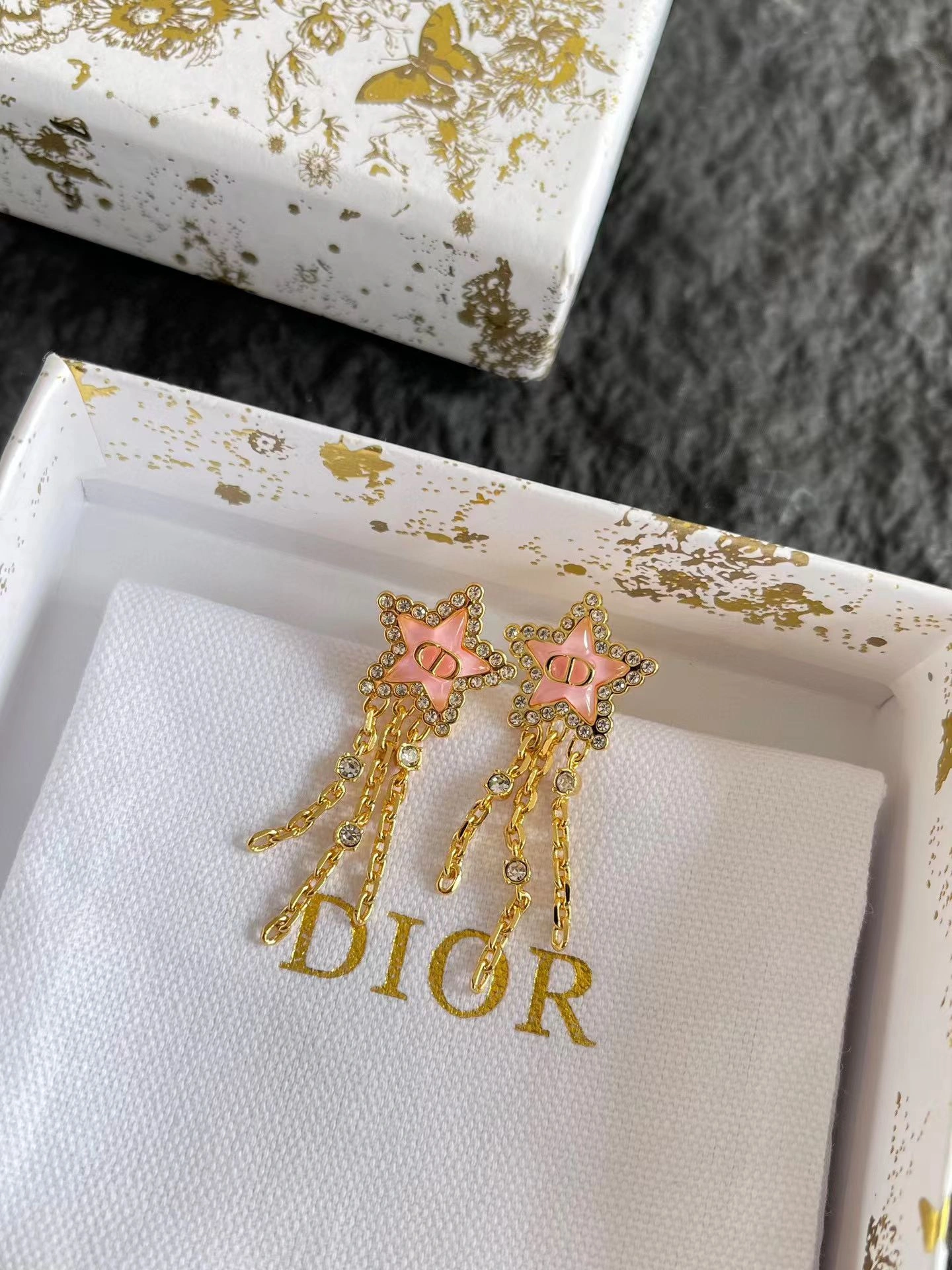 Sparkle Jewelry- 4ior Petit CD Lucky Baroque earrings item:E-S392L1370H