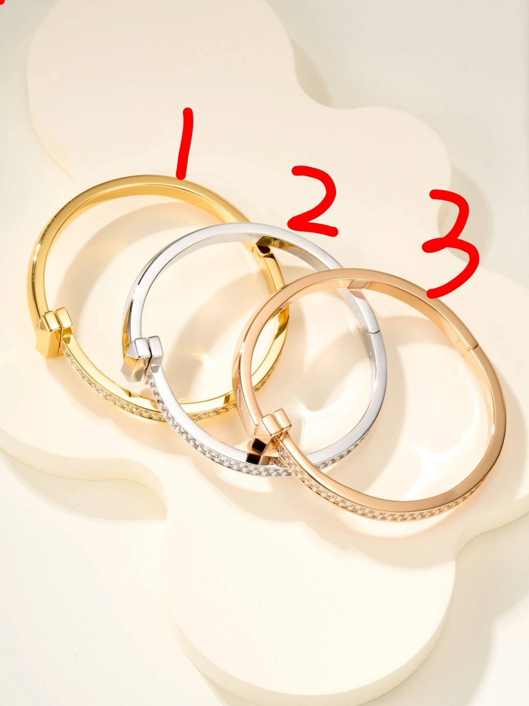 Sparkle Jewelry--Tiff19y&3o bracelet3Colour item : E-S000K0947-3H
