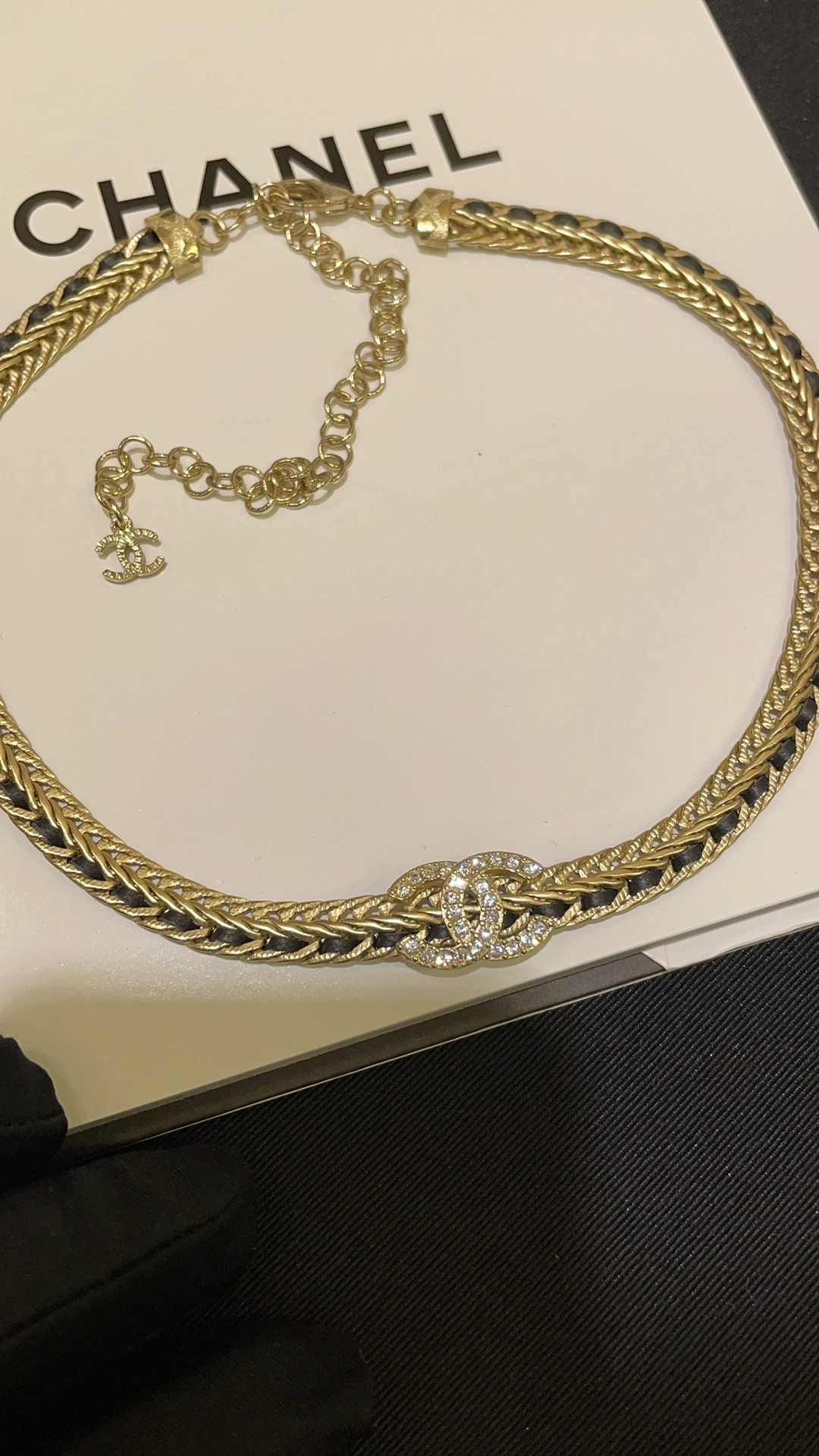 Sparkle jewelry -- 3h1958 choker sheepskin item:D-S392H2899T