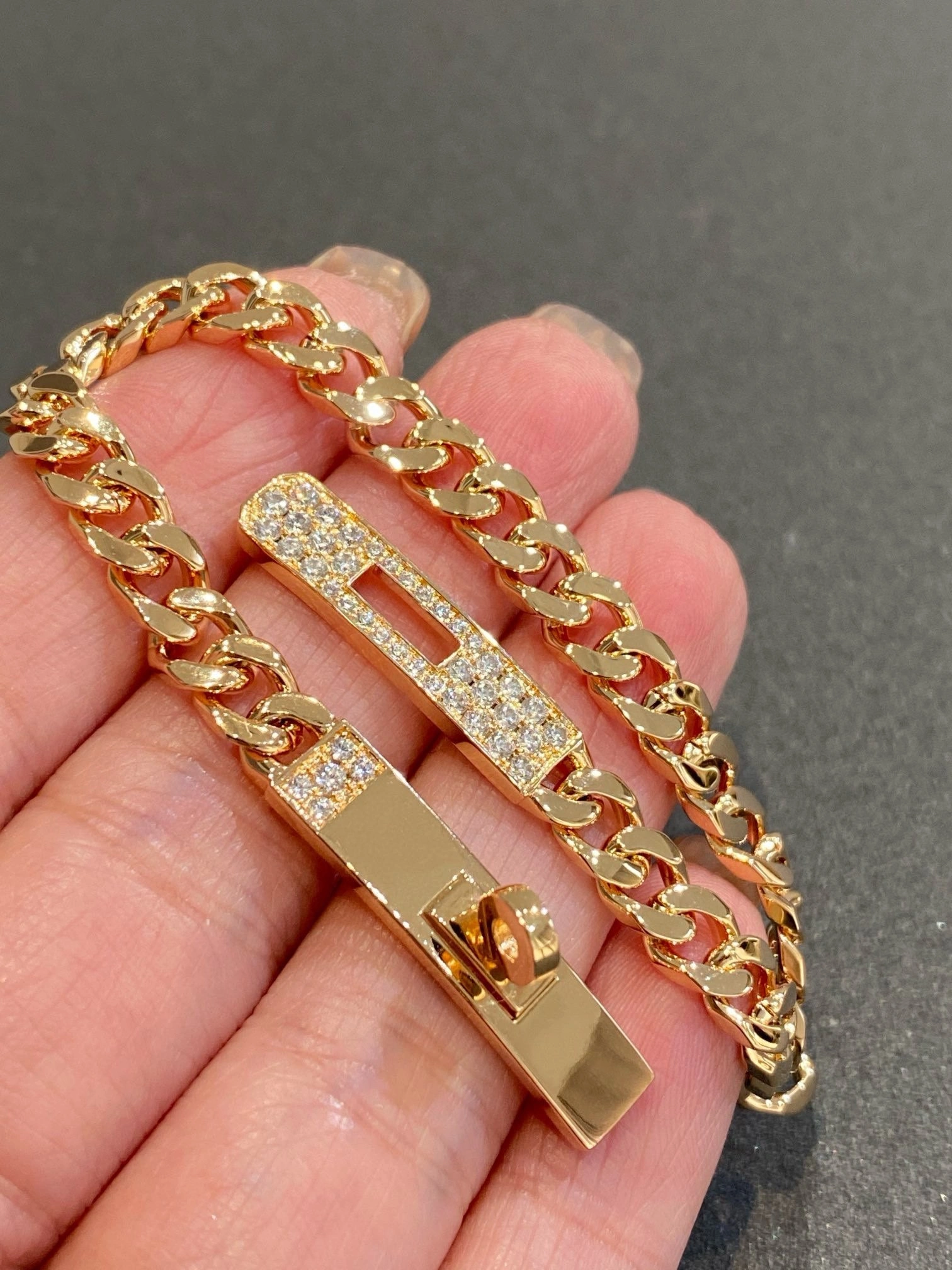 Sparkle jewelry -- H5r75s Kelly Kelly gourmette 2colour item:D-S392G2528-2