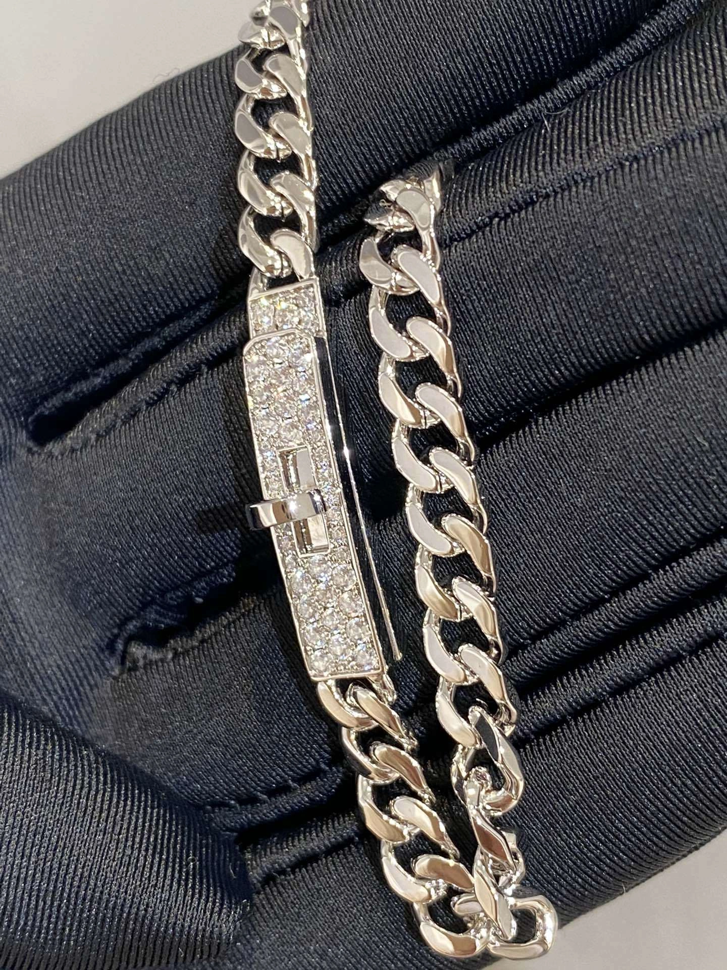 Sparkle jewelry -- H5r75s Kelly Kelly gourmette 2colour item:D-S392G2528-2