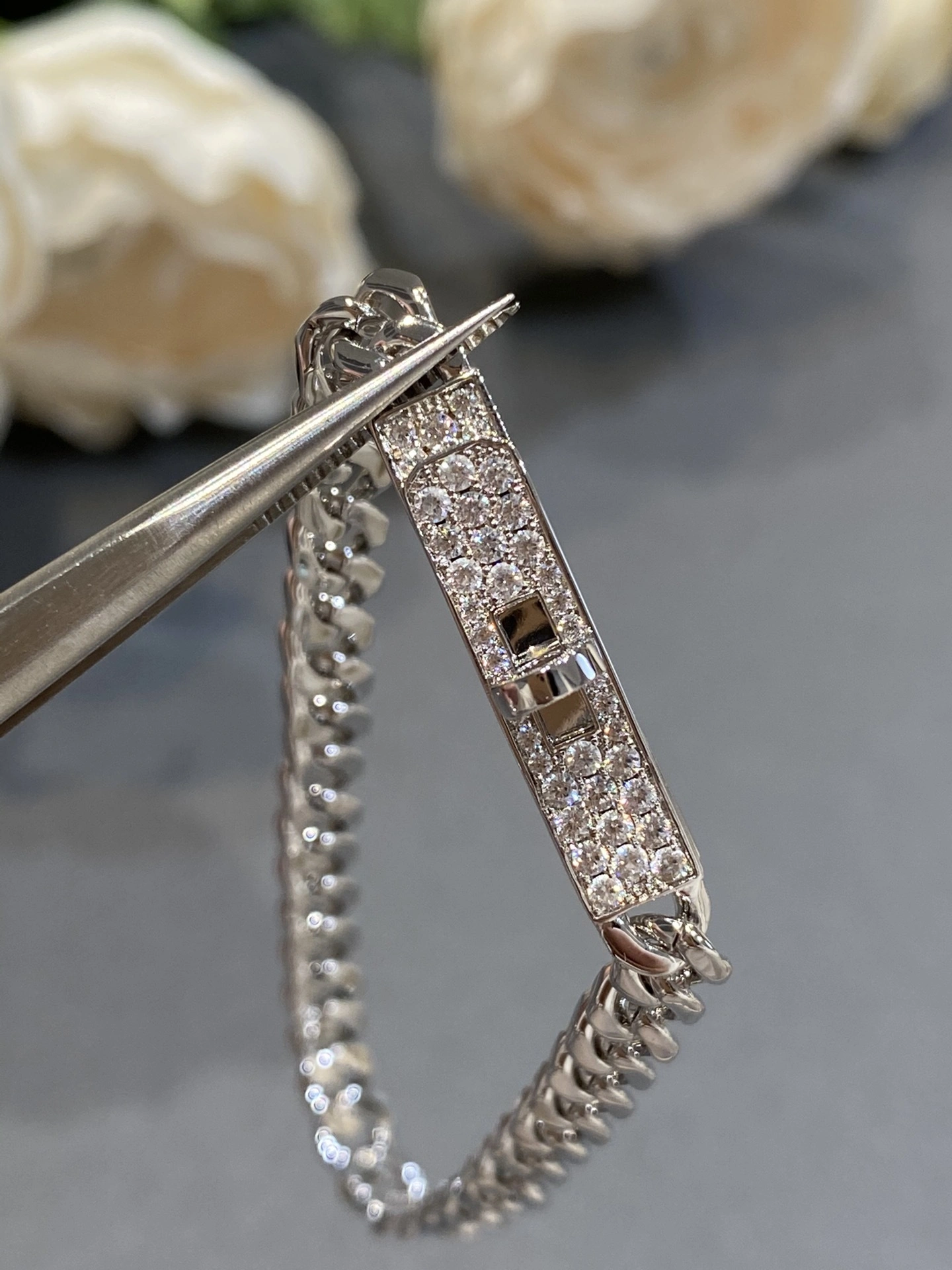 Sparkle jewelry -- H5r75s Kelly Kelly gourmette 2colour item:D-S392G2528-2