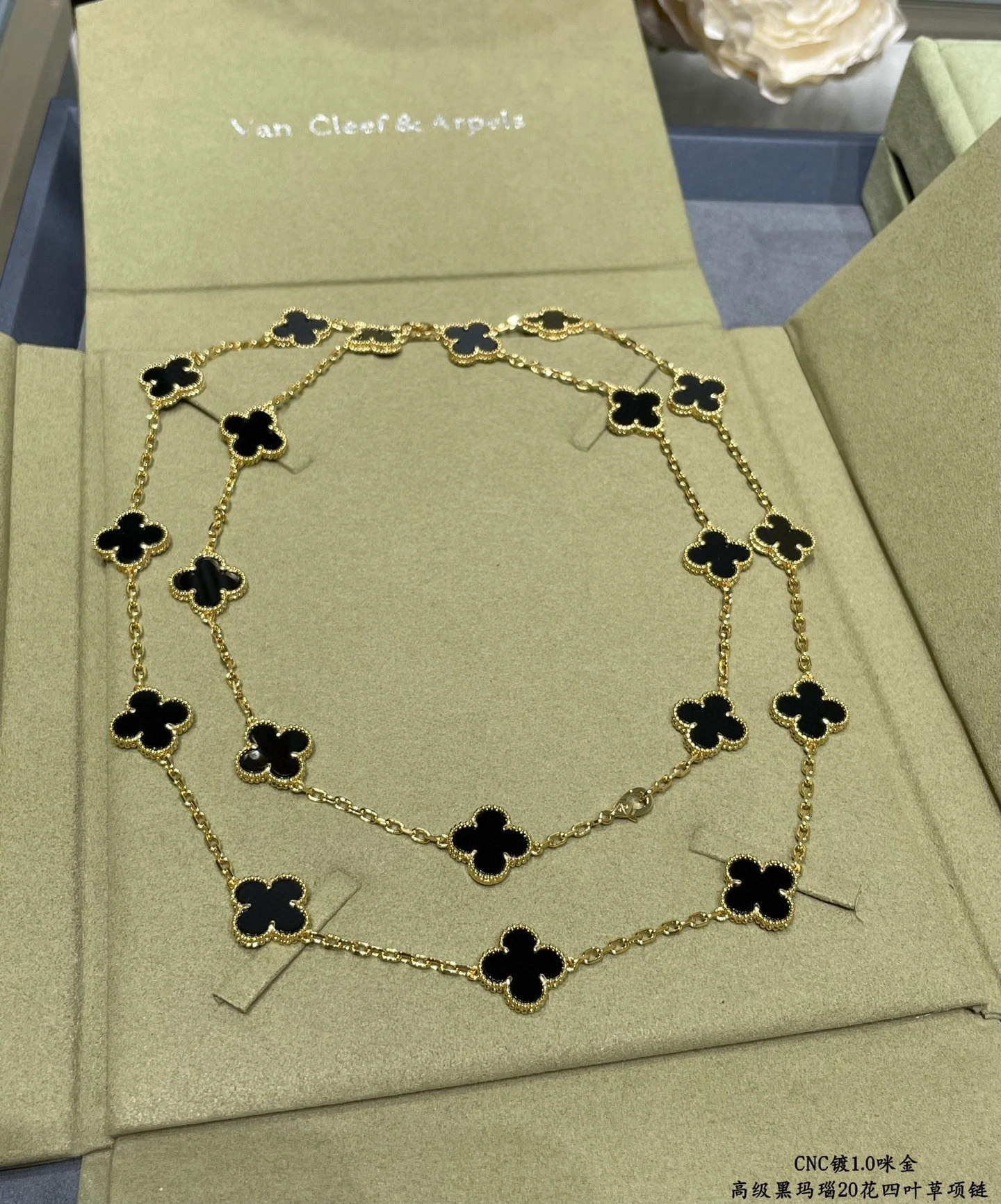 Sparkle jewelry-- 1rp58s necklace gold 2colour item : E-S092J3005-2H
