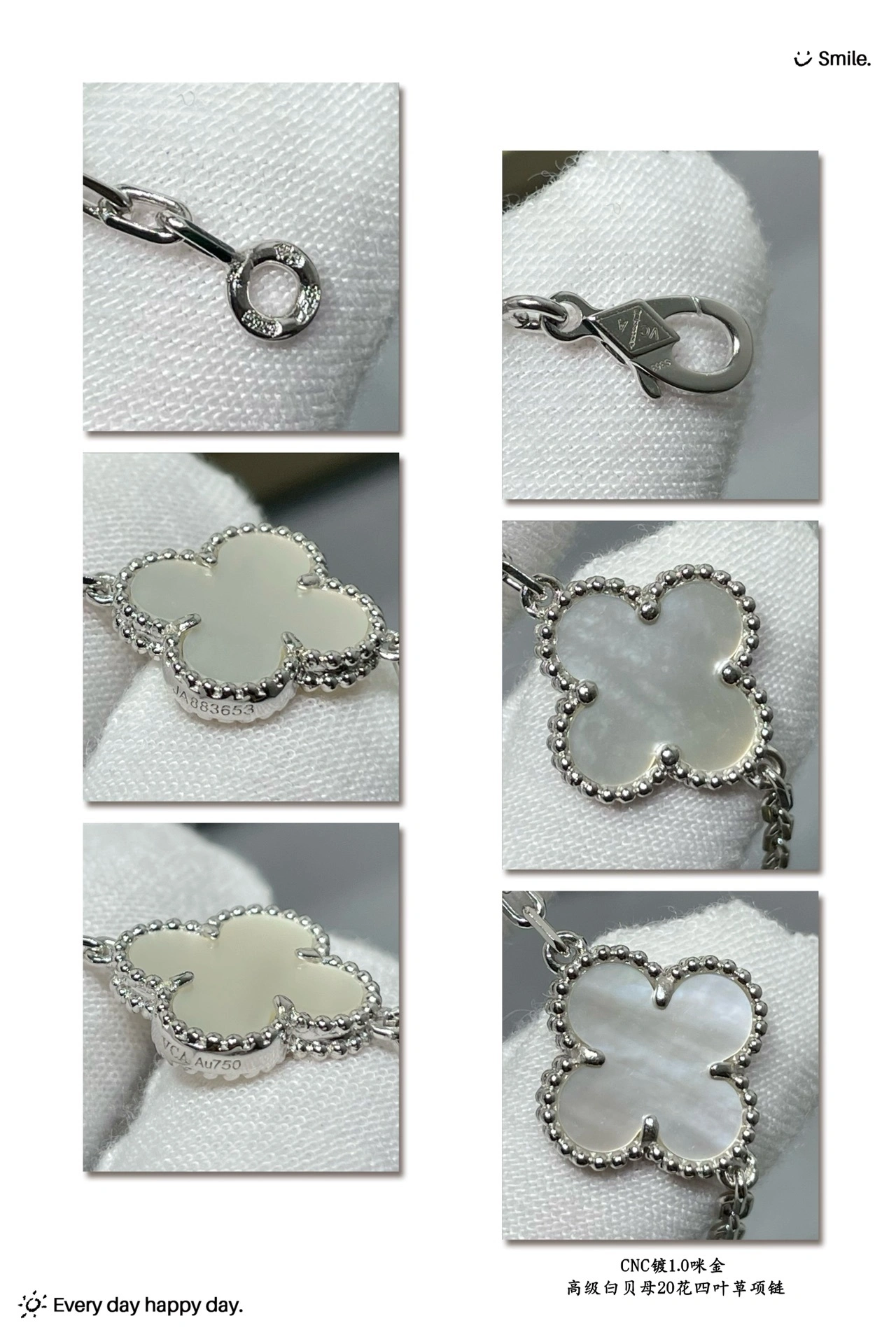 Sparkle jewelry-- 1rp58s necklace silver item : E-S092J3004H
