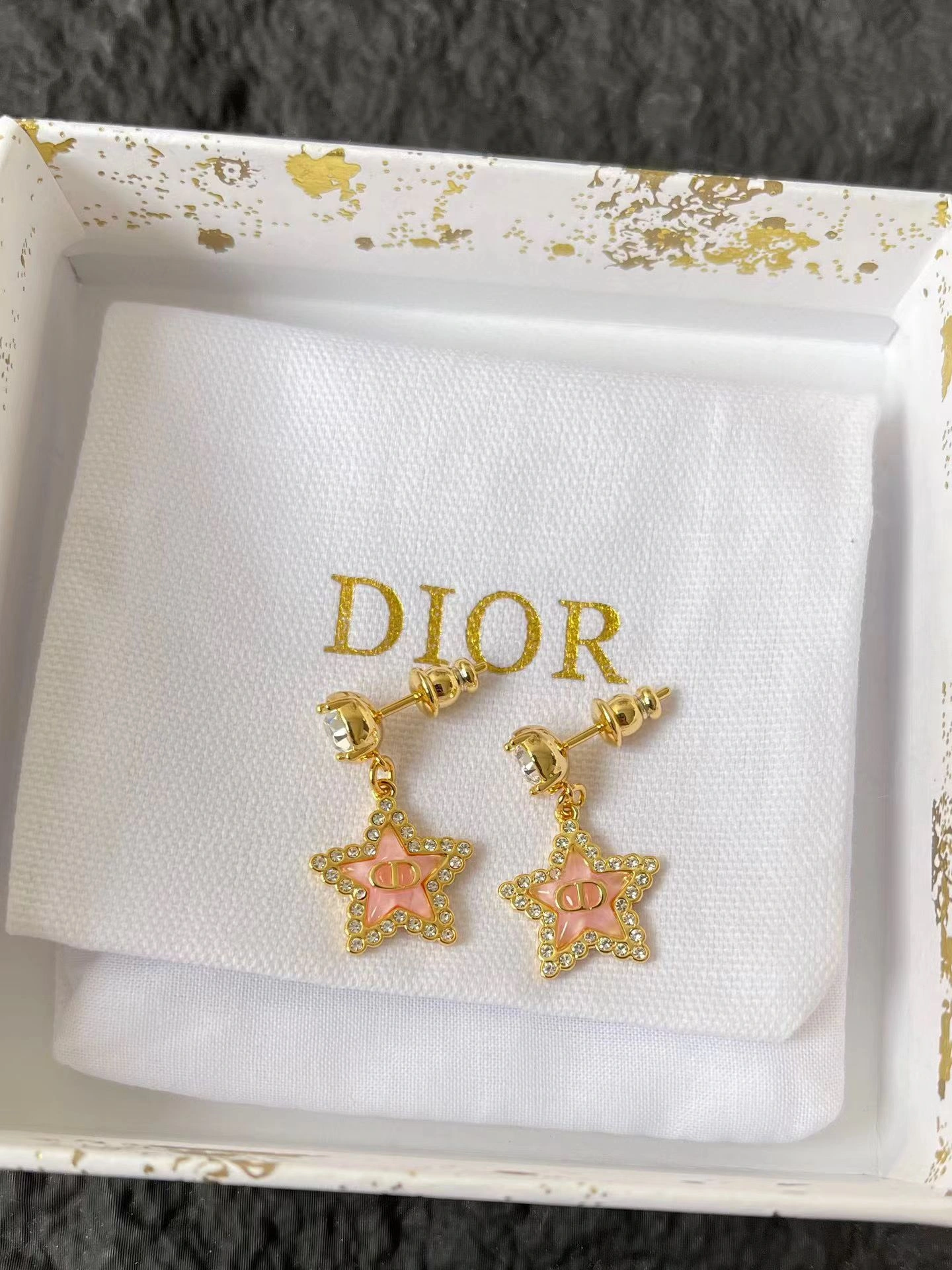 Sparkle jewelry-- 4ior Petit CD Lucky Baroque earrings item:E-S392L1373H