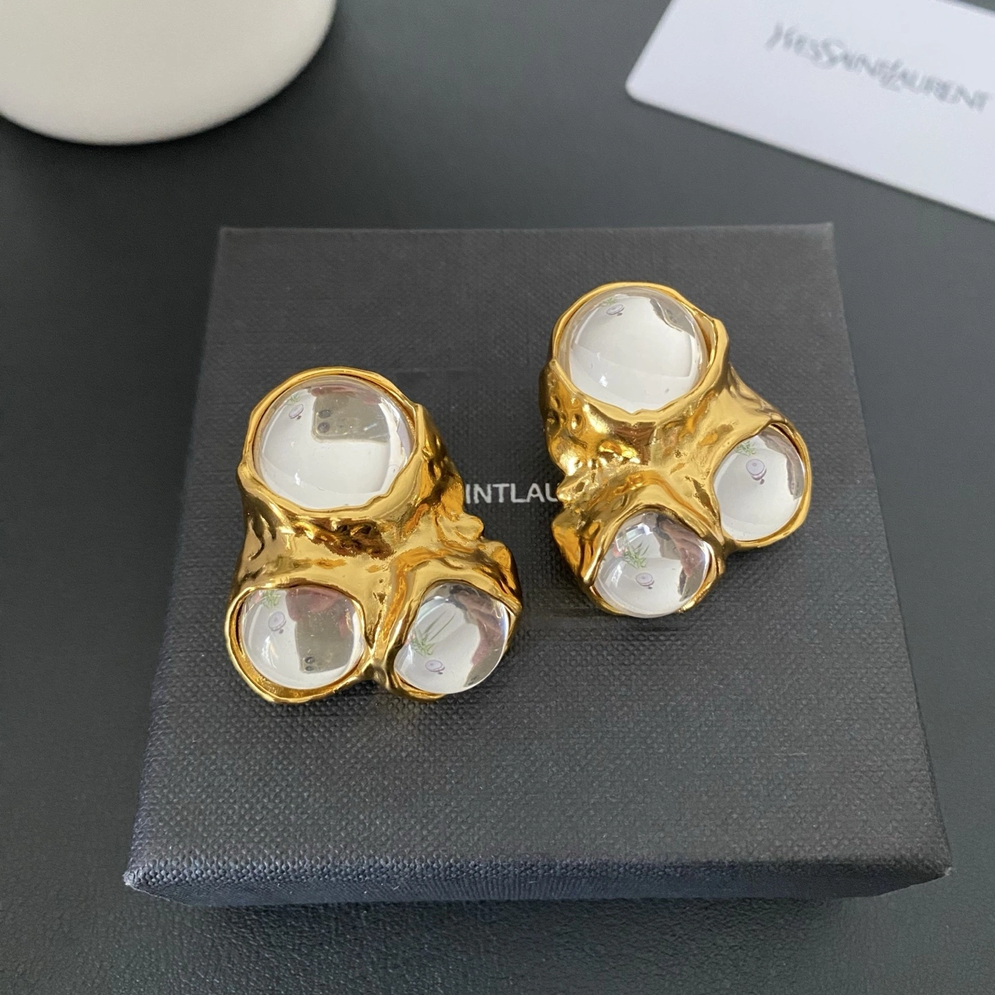 Sparkle jewelry-- Yv5s earrings 2colour item:E-S392L1349-2H