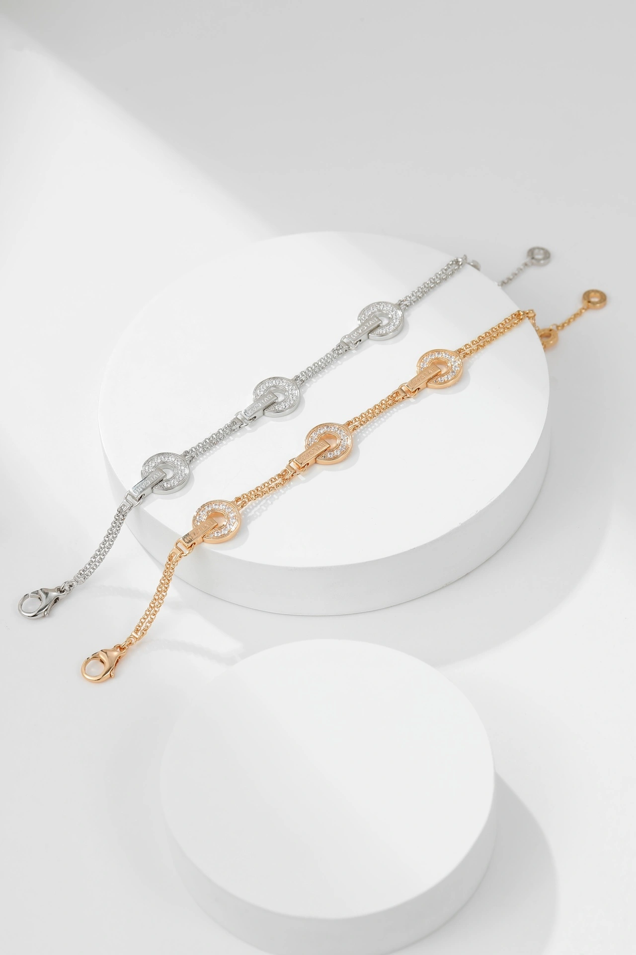 Sparkle jewelry--2v861ri 2colour item：E-S000G1117-2