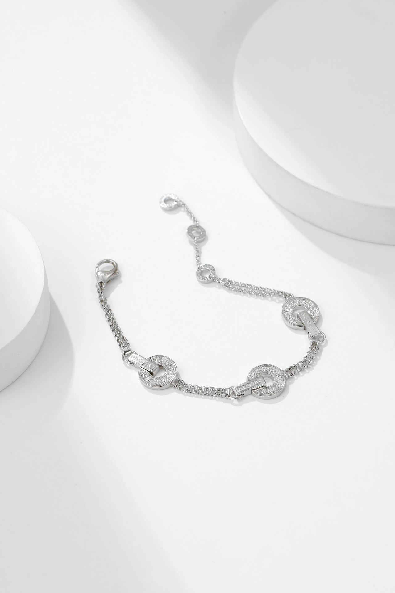 Sparkle jewelry--2v861ri 2colour item：E-S000G1117-2