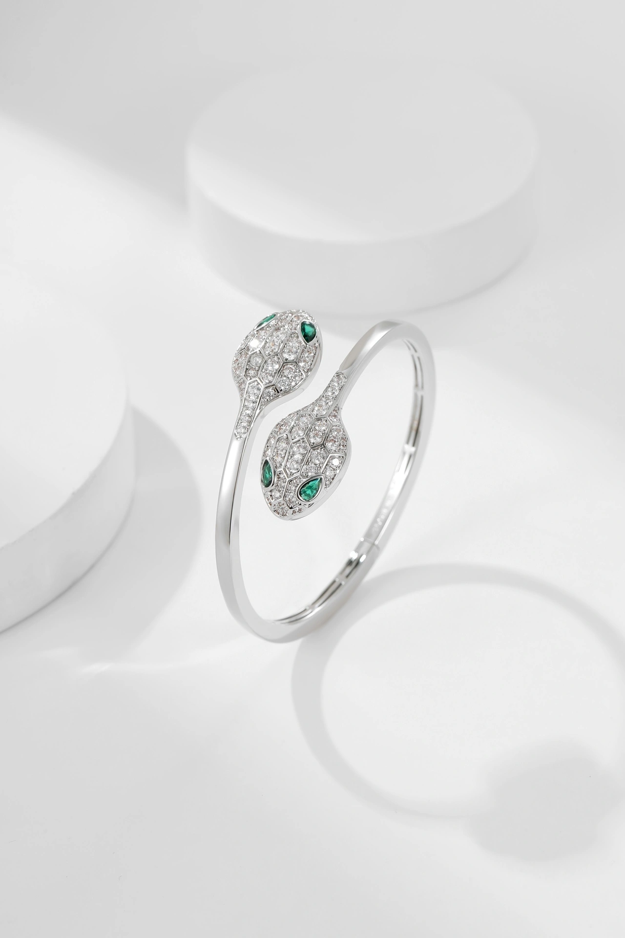 Sparkle jewelry--2v861ri 2colour item：E-S000G1122-2