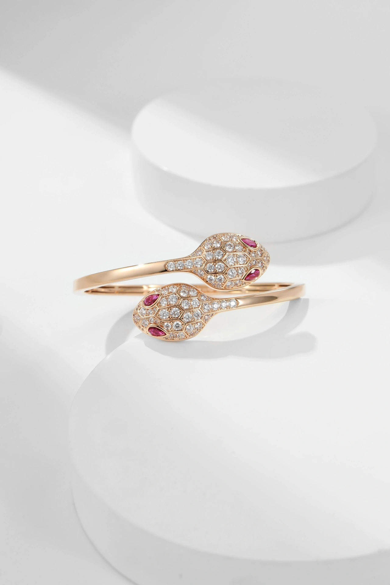 Sparkle jewelry--2v861ri 2colour item：E-S000G1122-2