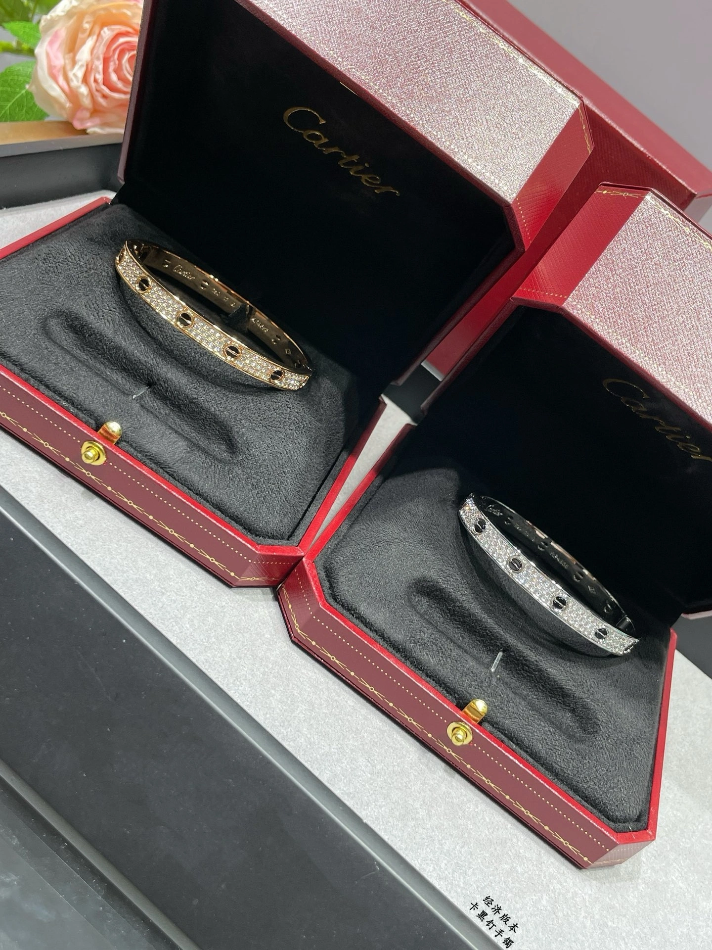 &Sparkle jewelry--31rti5r 18Kgold 2colour item:E-S092I2297-2T
