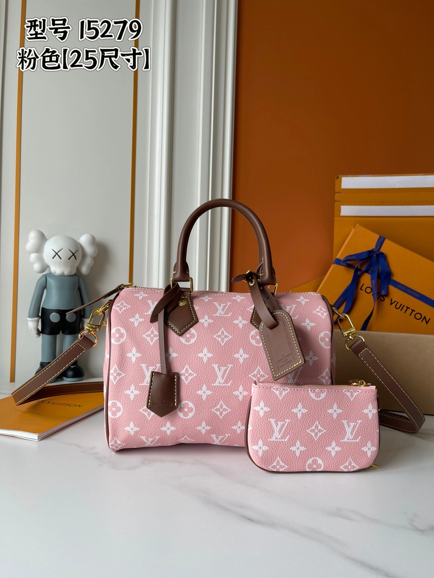 8V Speedy Bandoulière 25 Monogram Leather M15279 cowhide sheepskin item:ET-B225I2293H