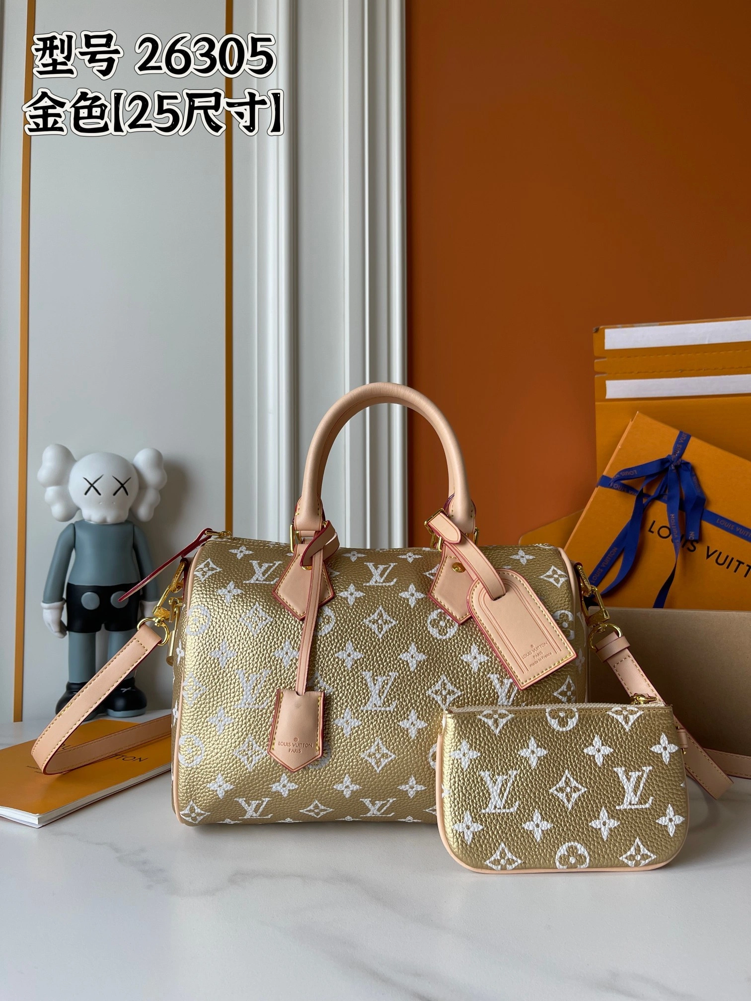 8V Speedy Bandoulière 25 Monogram Leather M26305 cowhide sheepskin item:ET-B225I2294H