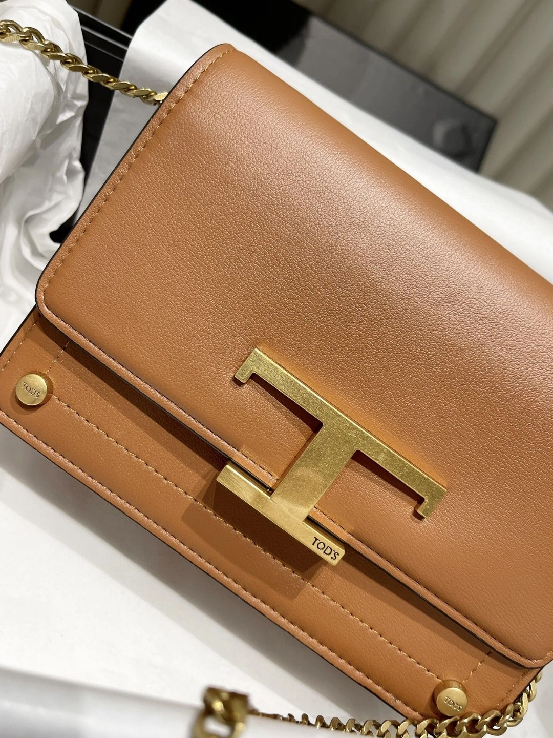 TOD'S XBWTSIRC0L0ROR9998 Timeless item : BT-B299C1853