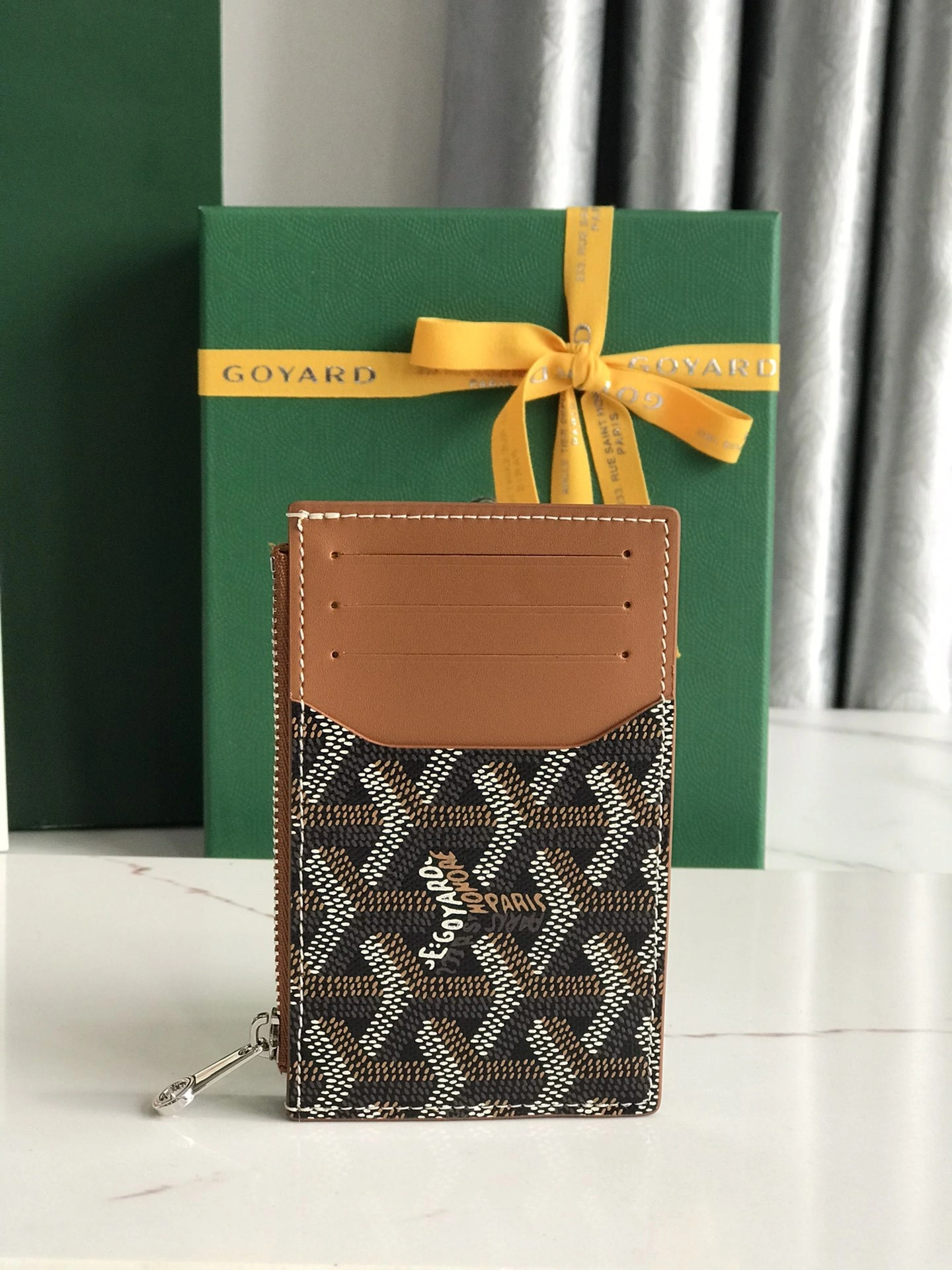 MOMO-- 6oy1r4 BOURBOPMLTY-01CL03P high quality version Bourbon Calfskin goatskin item:F-B664B0221