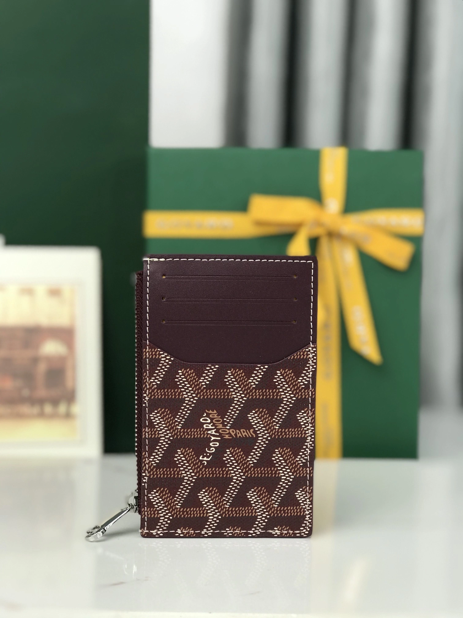 MOMO-- 6oy1r4 BOURBOPMLTY-33CL33P high quality version Bourbon Calfskin goatskin item:F-B664B0222