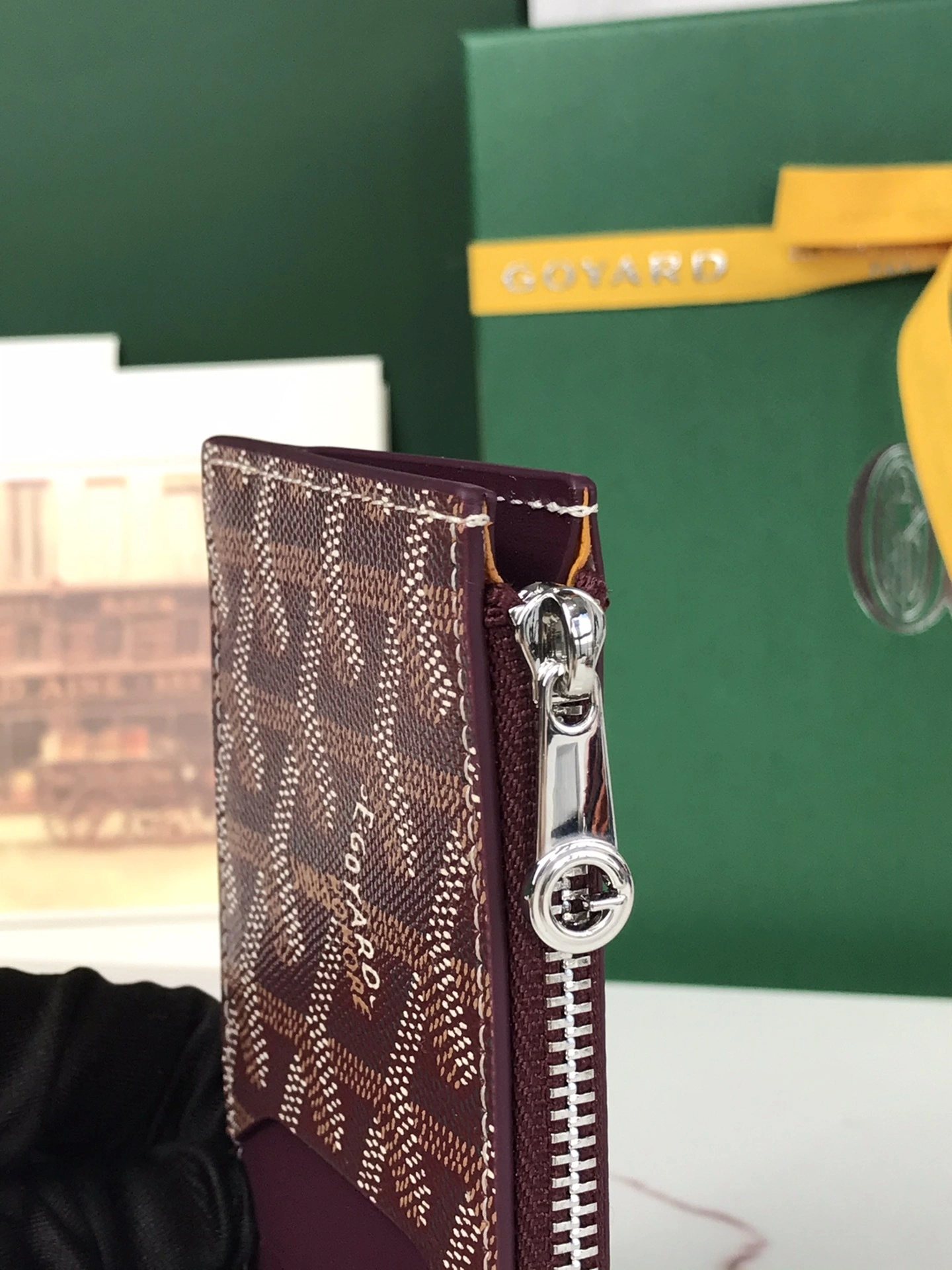MOMO-- 6oy1r4 BOURBOPMLTY-33CL33P high quality version Bourbon Calfskin goatskin item:F-B664B0222