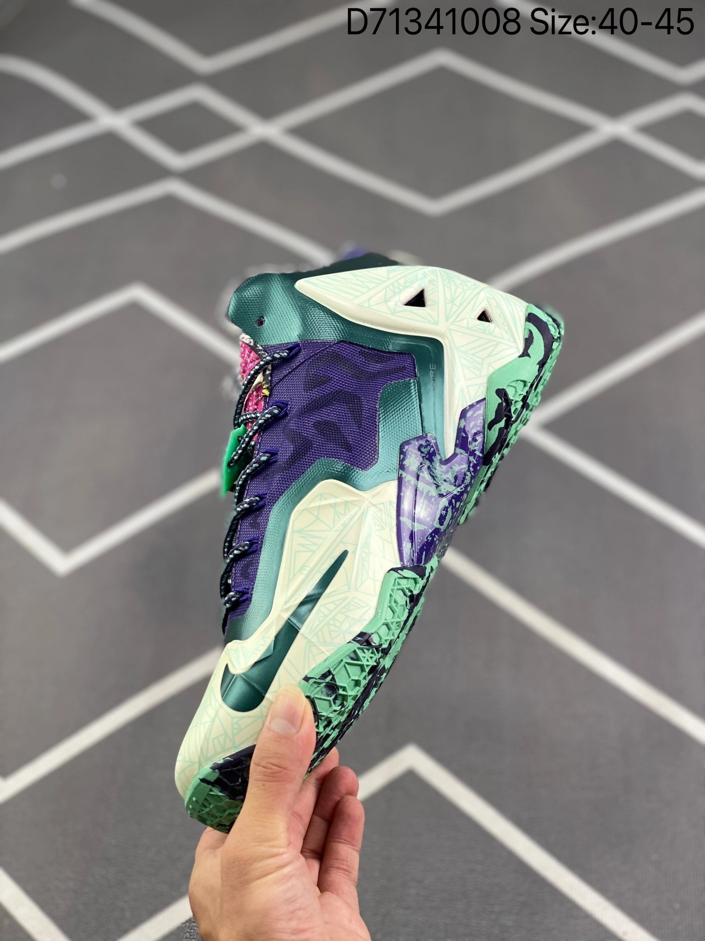 Uncle Sam-- Lebron 11 Gumbo 2014 647780-735 item:C-X000D0414