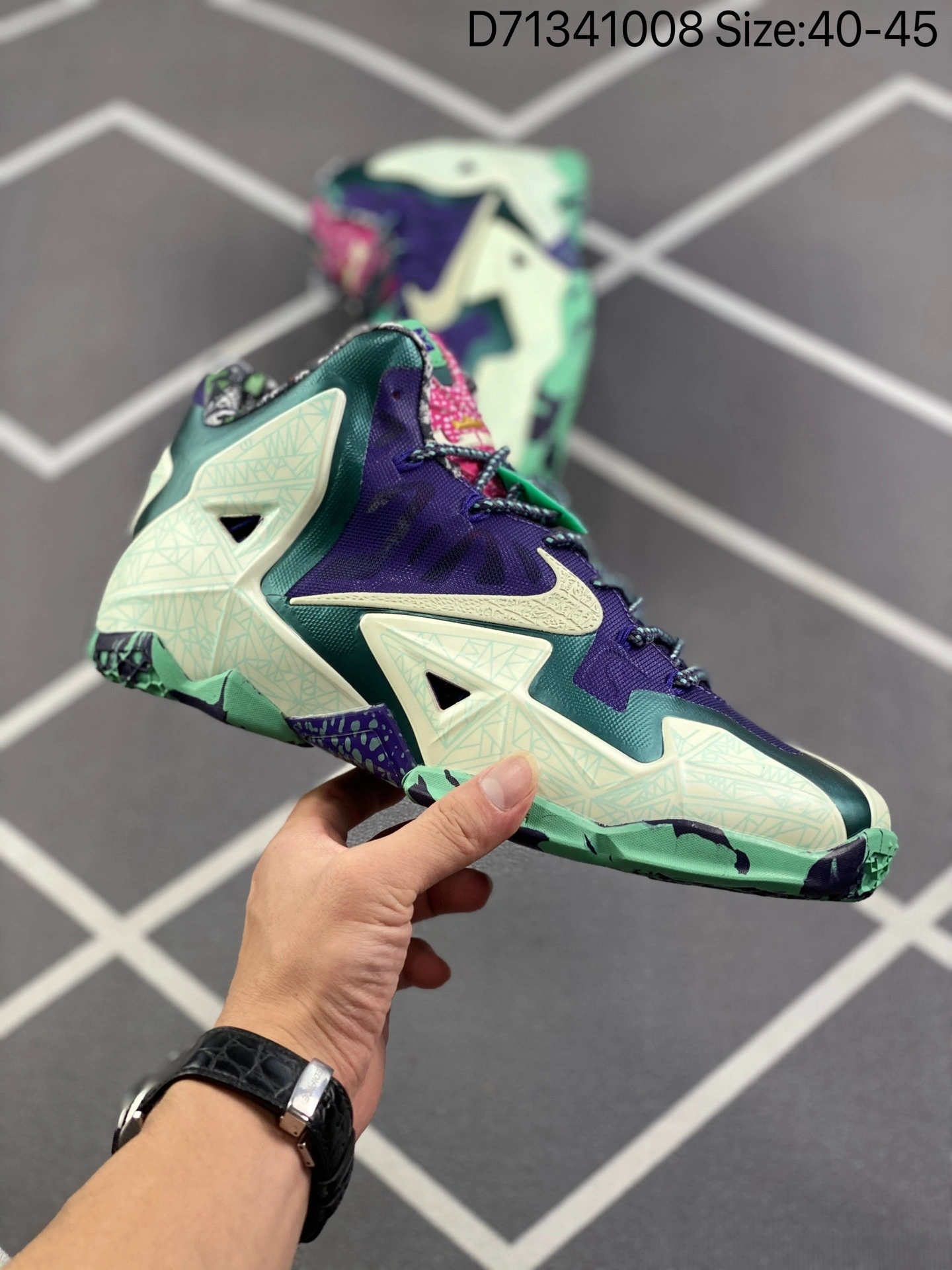 Uncle Sam-- Lebron 11 Gumbo 2014 647780-735 item:C-X000D0414
