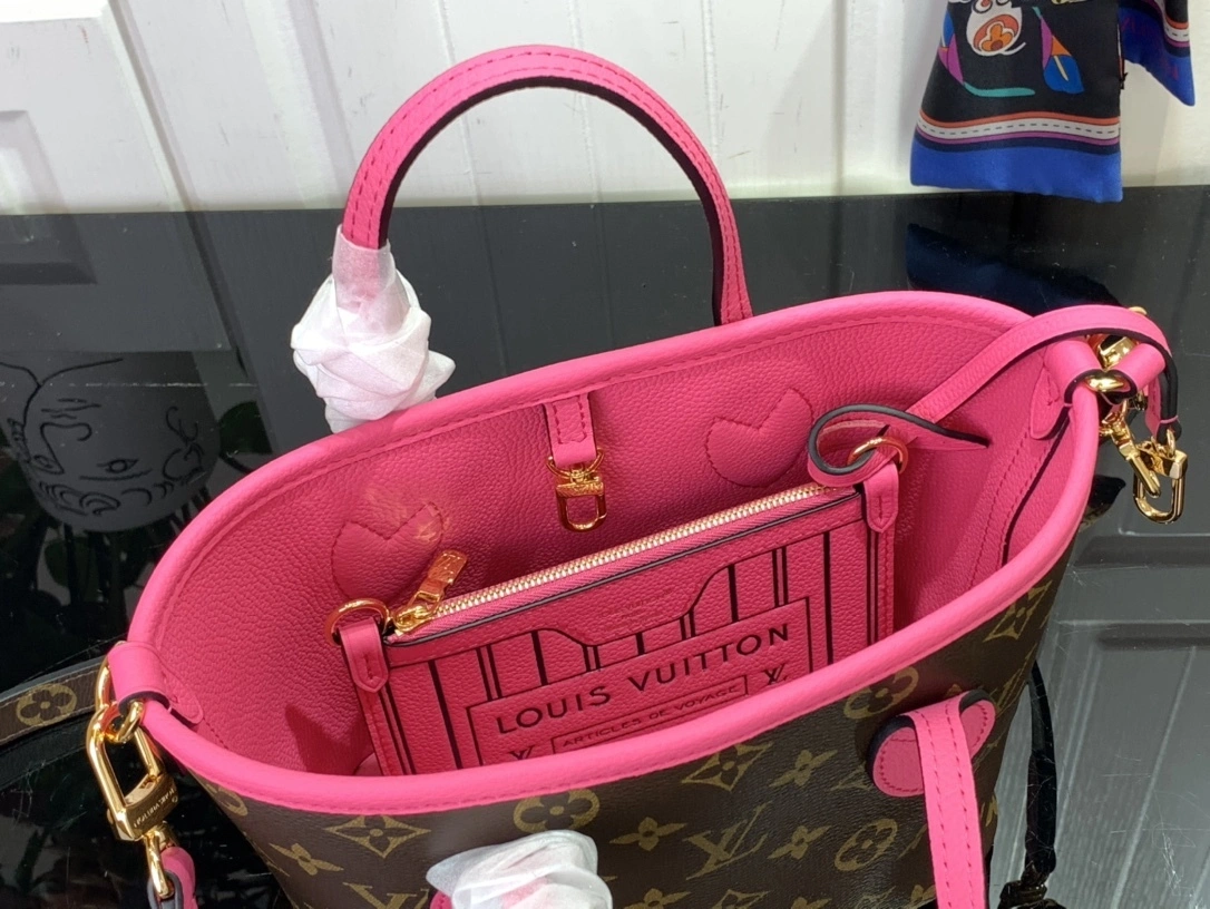 &MOMO-- 8V M12106 high quality version Neverfull Bandoulière Inside Out BB item:E-B063C0204