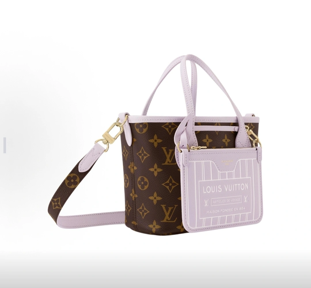 MOMO-- 8V M25656 high quality version Neverfull Bandoulière Inside Out BB item:E-B177I1450