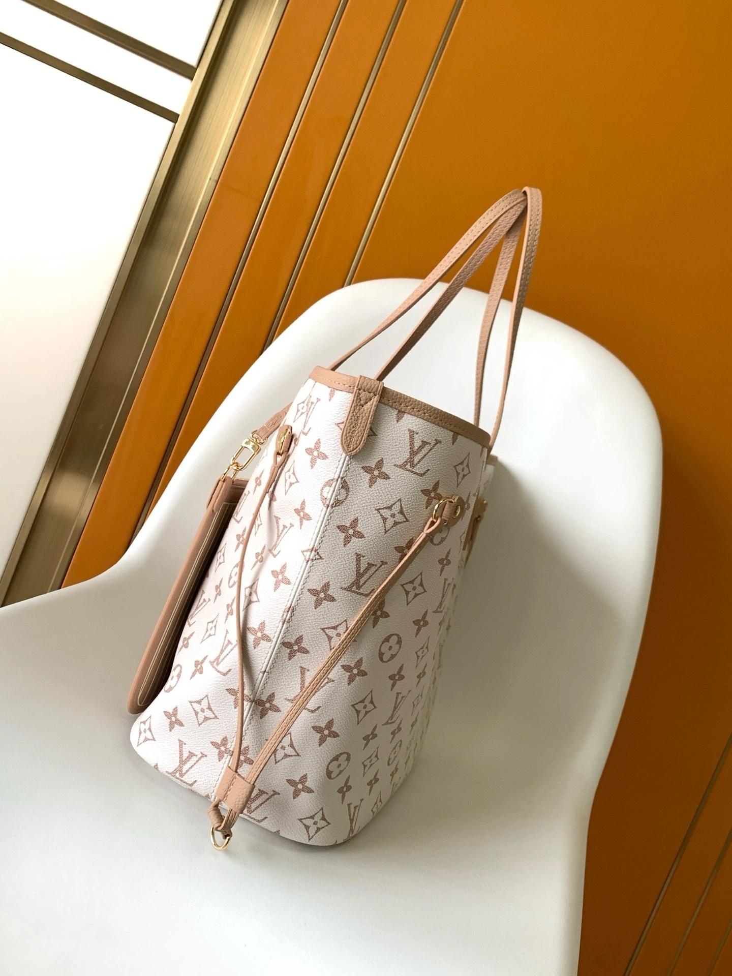 MOMO-- 8V M25665 high quality version Neverfull Bandoulière Inside Out BB item:E-B330I0714