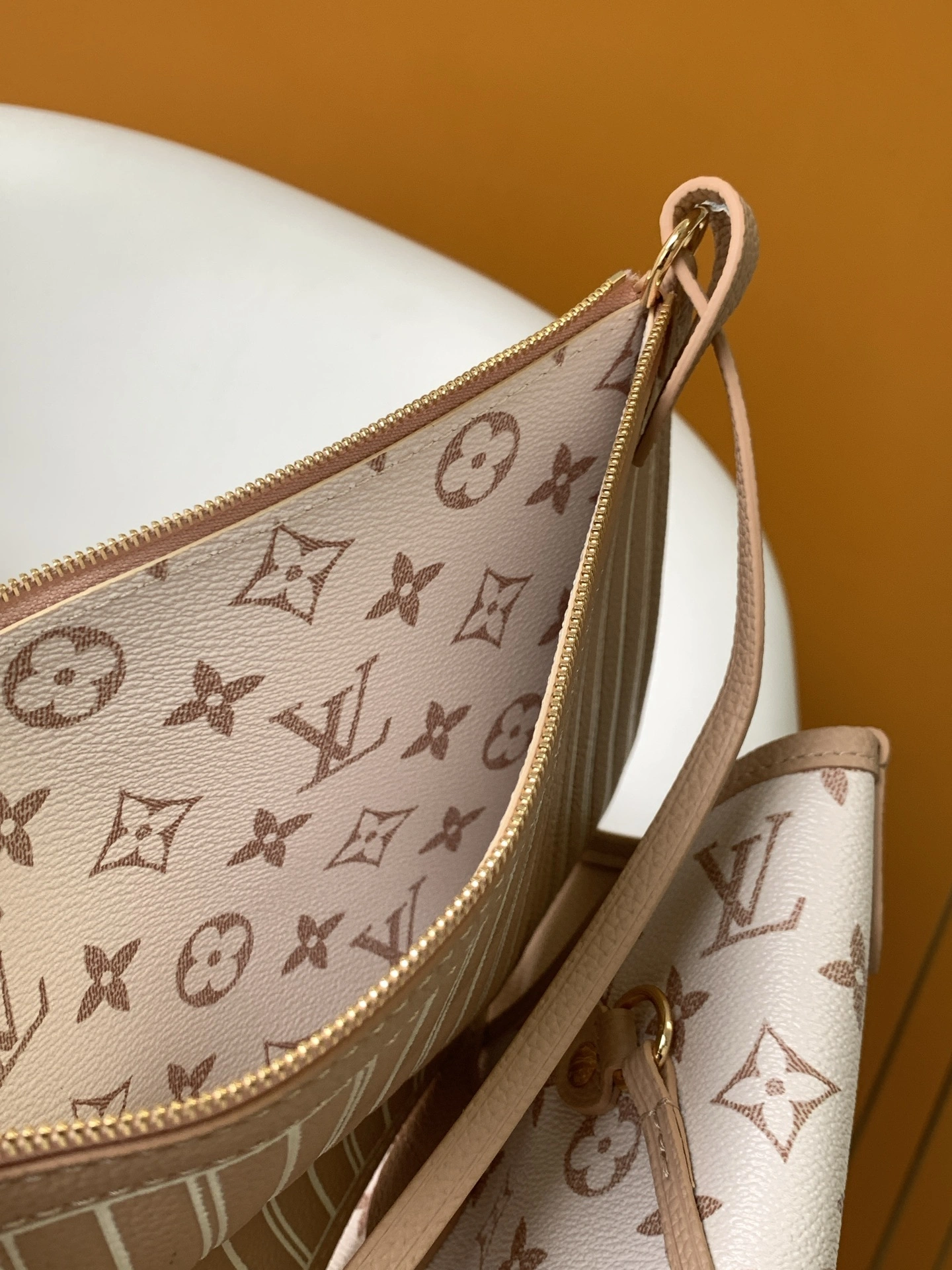 MOMO-- 8V M25665 high quality version Neverfull Bandoulière Inside Out BB item:E-B330I0714