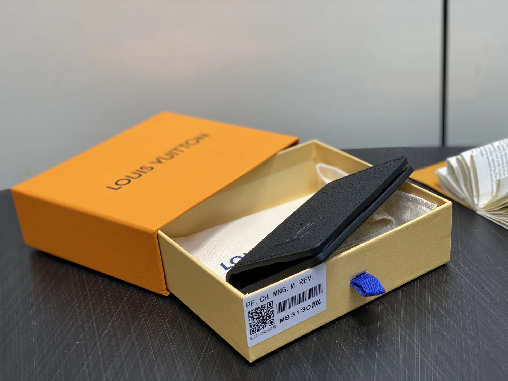 MOMO-- 8V M25951 high quality version Pocket organizer Aerogram Calfskin item:E-B000J1804