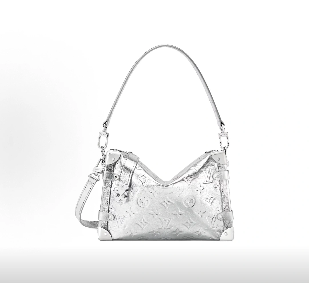 MOMO--8V M26223 high quality version Monogram Miroir Side Trunk cowhide item:F-B574A0904