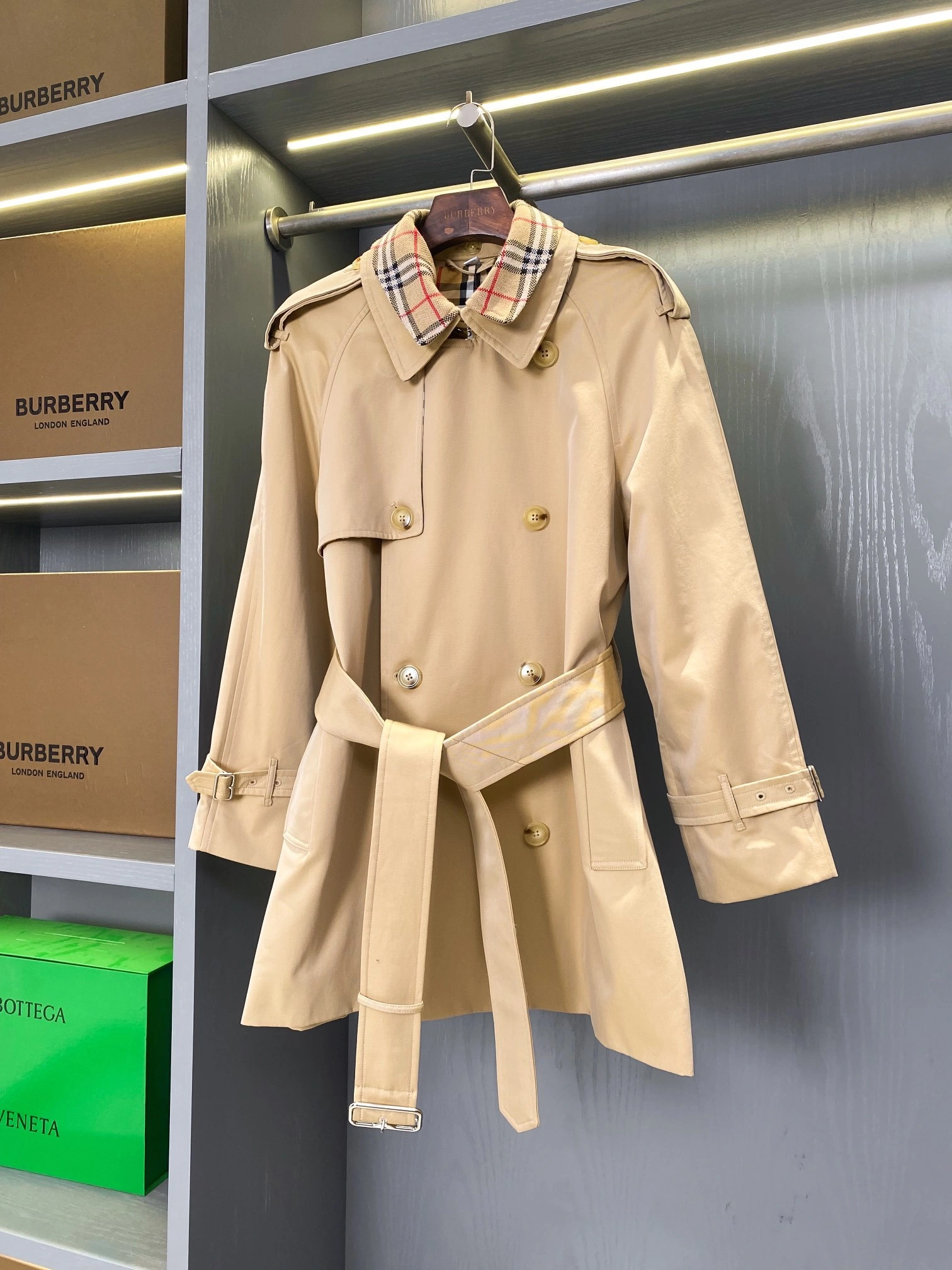 Victoria-- 2ur25rry Trench 2colour item:D-F020K1340-2