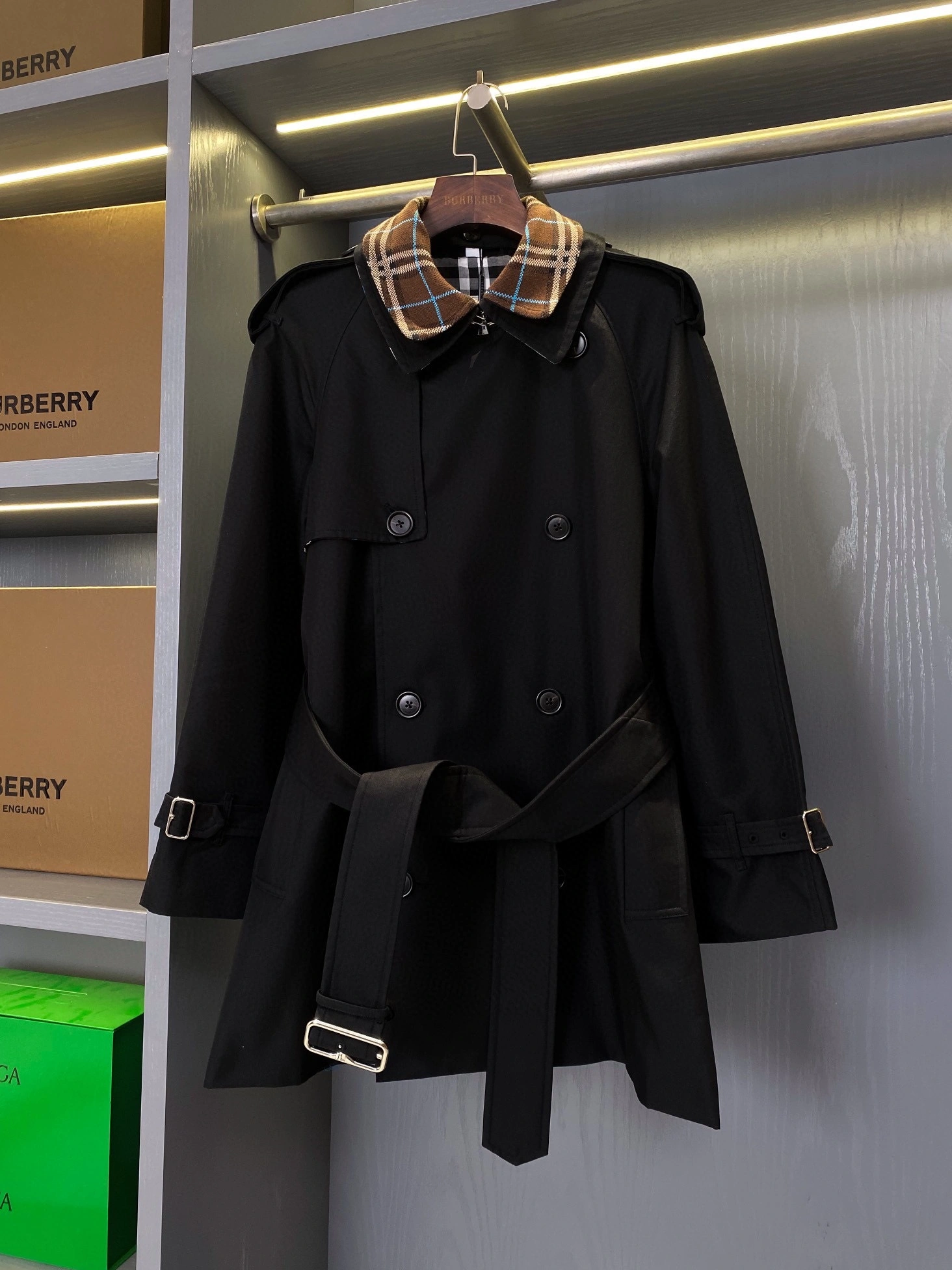 Victoria-- 2ur25rry Trench 2colour item:D-F020K1340-2