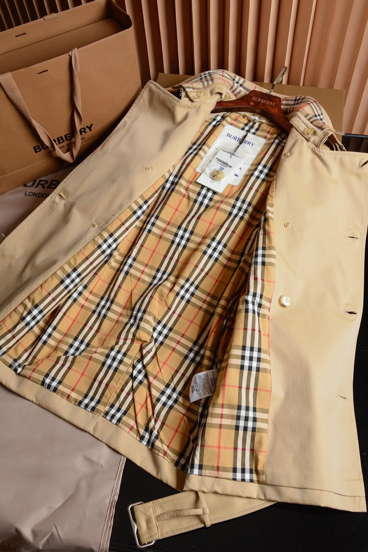 Victoria-- 2ur25rry Trench 2colour item:D-F020K1340-2