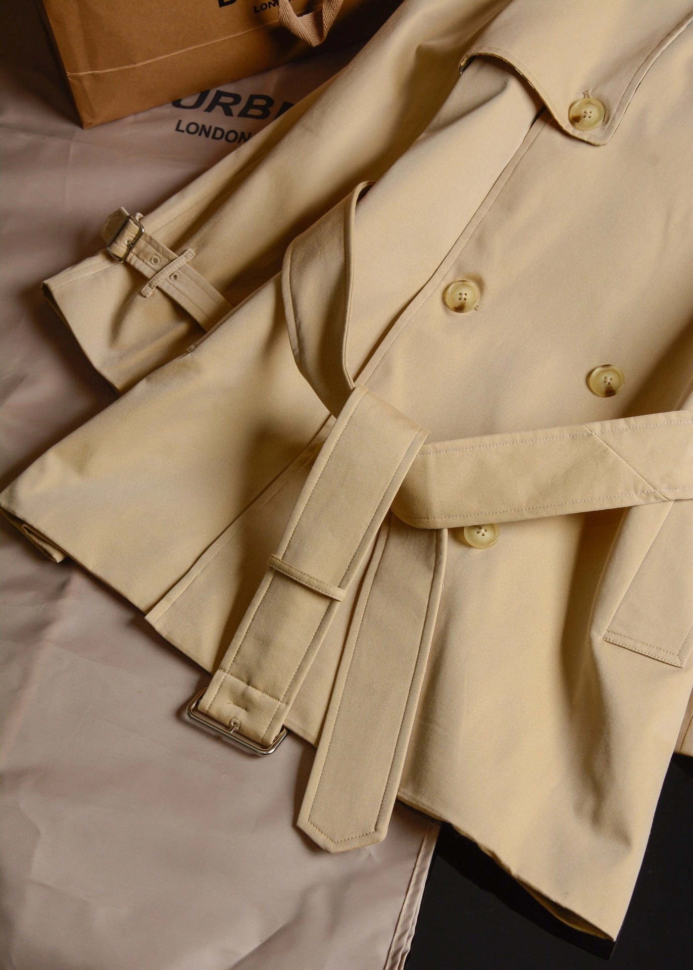 Victoria-- 2ur25rry Trench 2colour item:D-F020K1340-2