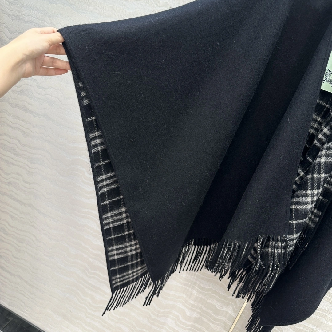 Victoria-- 2ur25rry cashmere reversible 2colour item:E-F327J0907-2