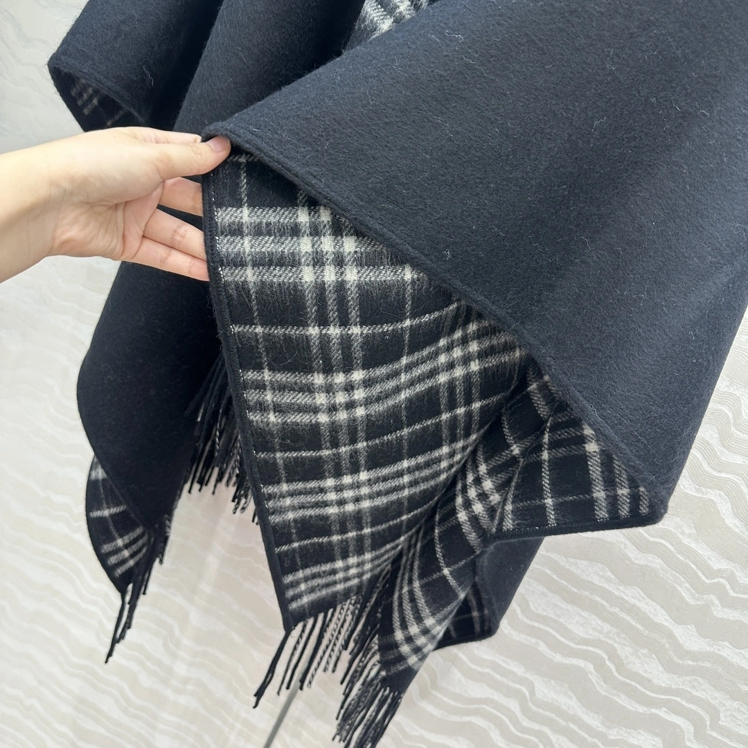 Victoria-- 2ur25rry cashmere reversible 2colour item:E-F327J0907-2
