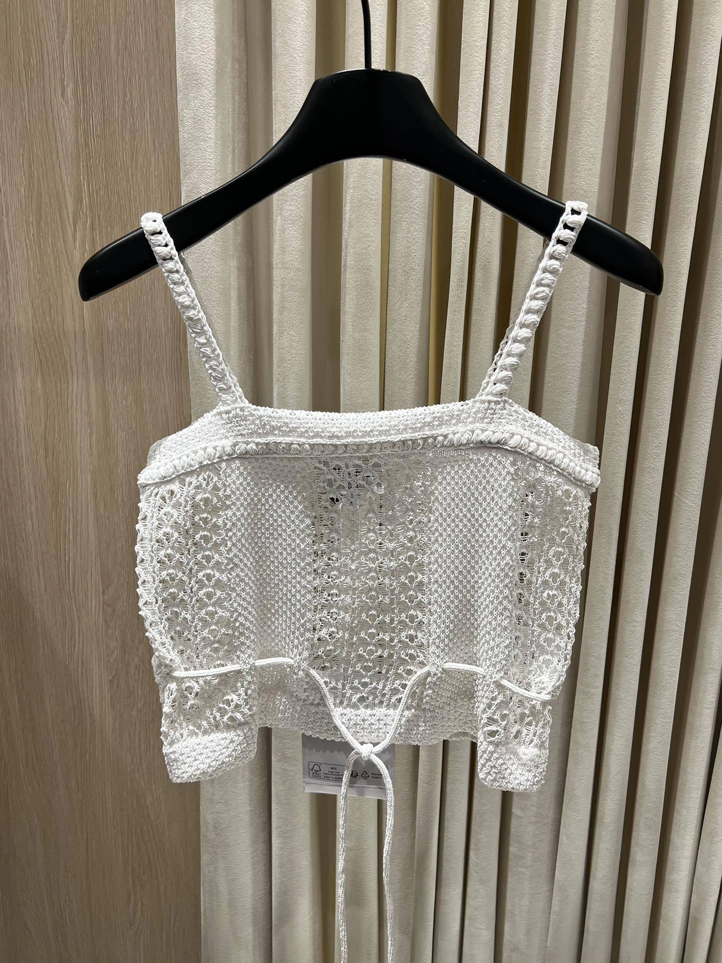 Victoria-- 3h1958 Lumière Crochet Camisole item:E-F140L2731H