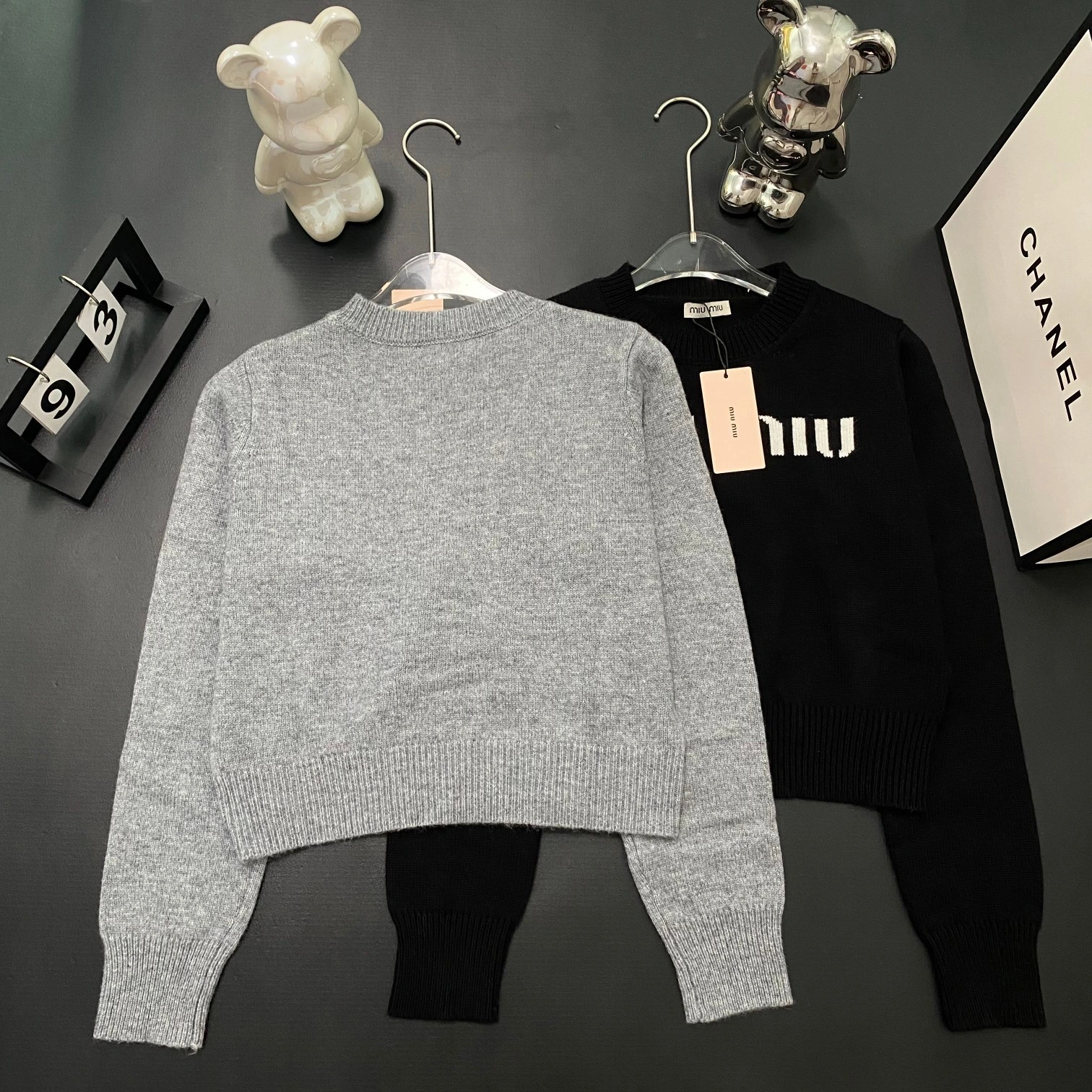 Victoria - 7iu7iu Cashmere 2colour item:E-F000E0406-2