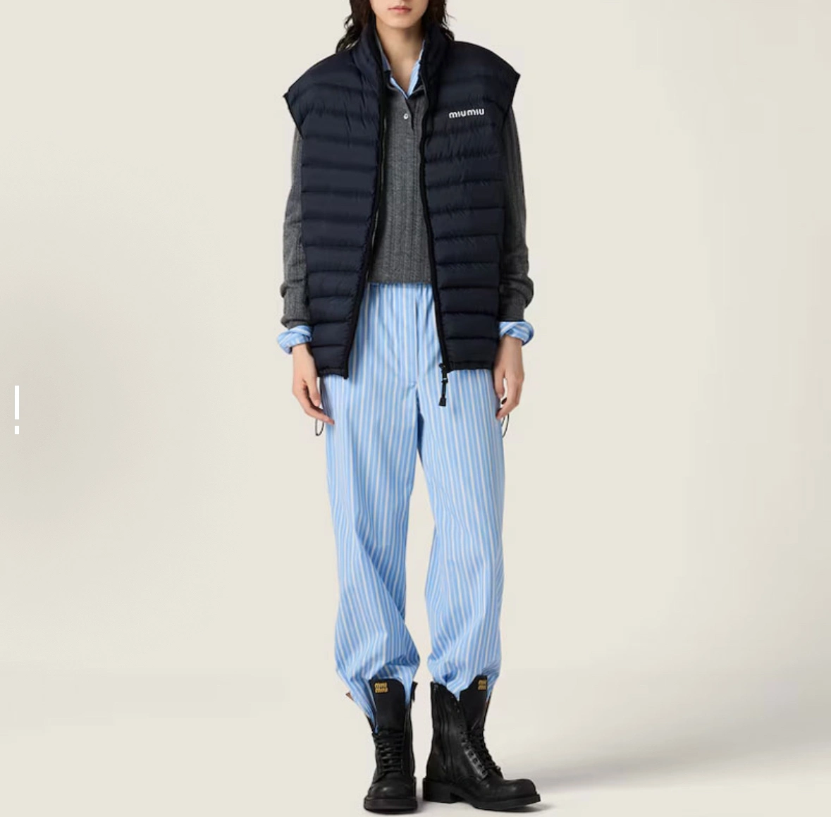 Victoria-- 7iu7iu Down jacket embroidery nylon 2colour item: E-F363I2968-2H