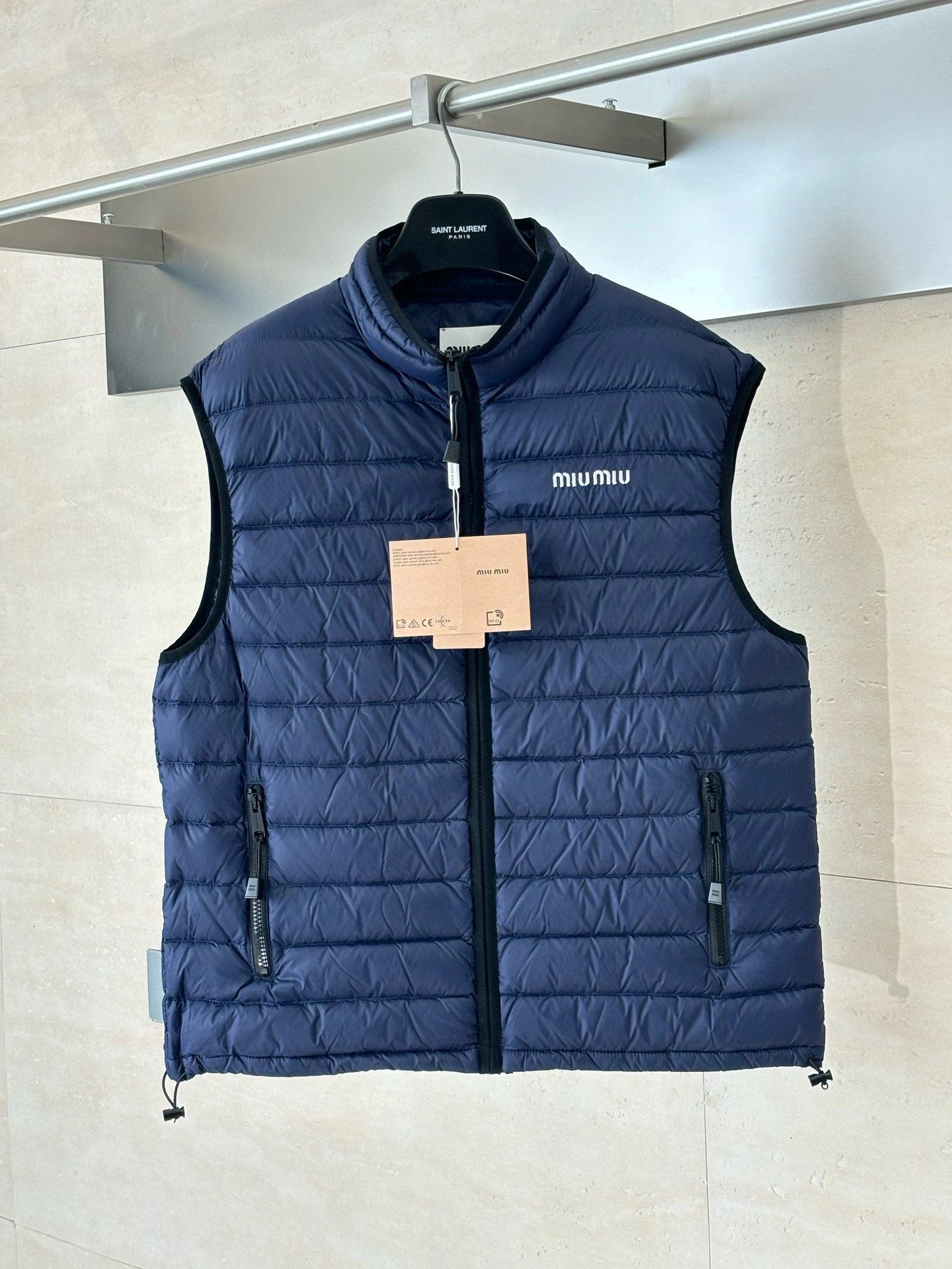 Victoria-- 7iu7iu Down jacket embroidery nylon 2colour item: E-F363I2968-2H