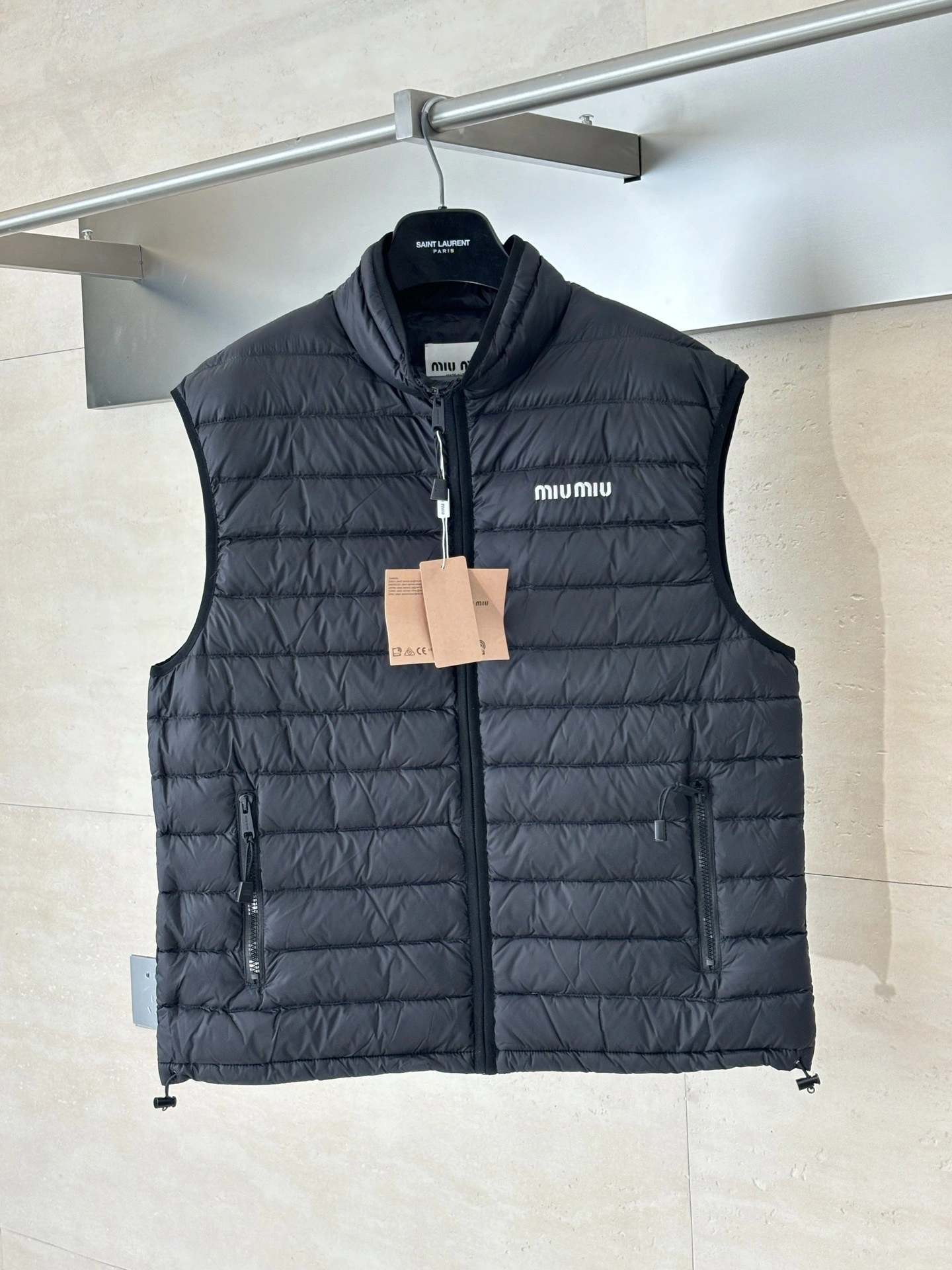 Victoria-- 7iu7iu Down jacket embroidery nylon 2colour item: E-F363I2968-2H