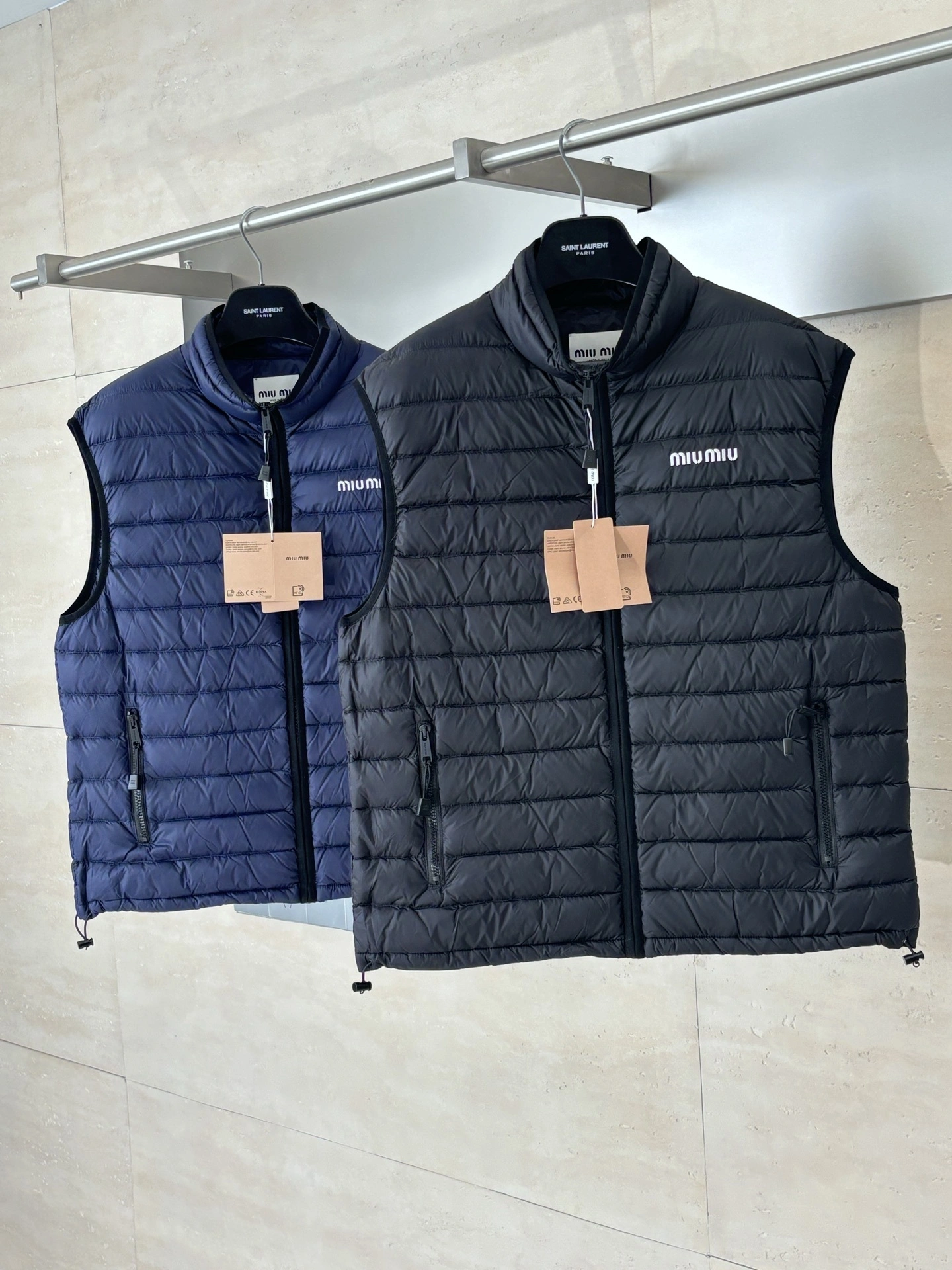 Victoria-- 7iu7iu Down jacket embroidery nylon 2colour item: E-F363I2968-2H