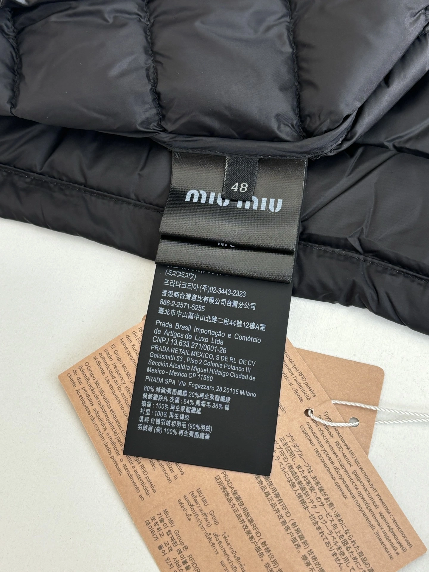 Victoria-- 7iu7iu Down jacket embroidery nylon 2colour item: E-F363I2968-2H