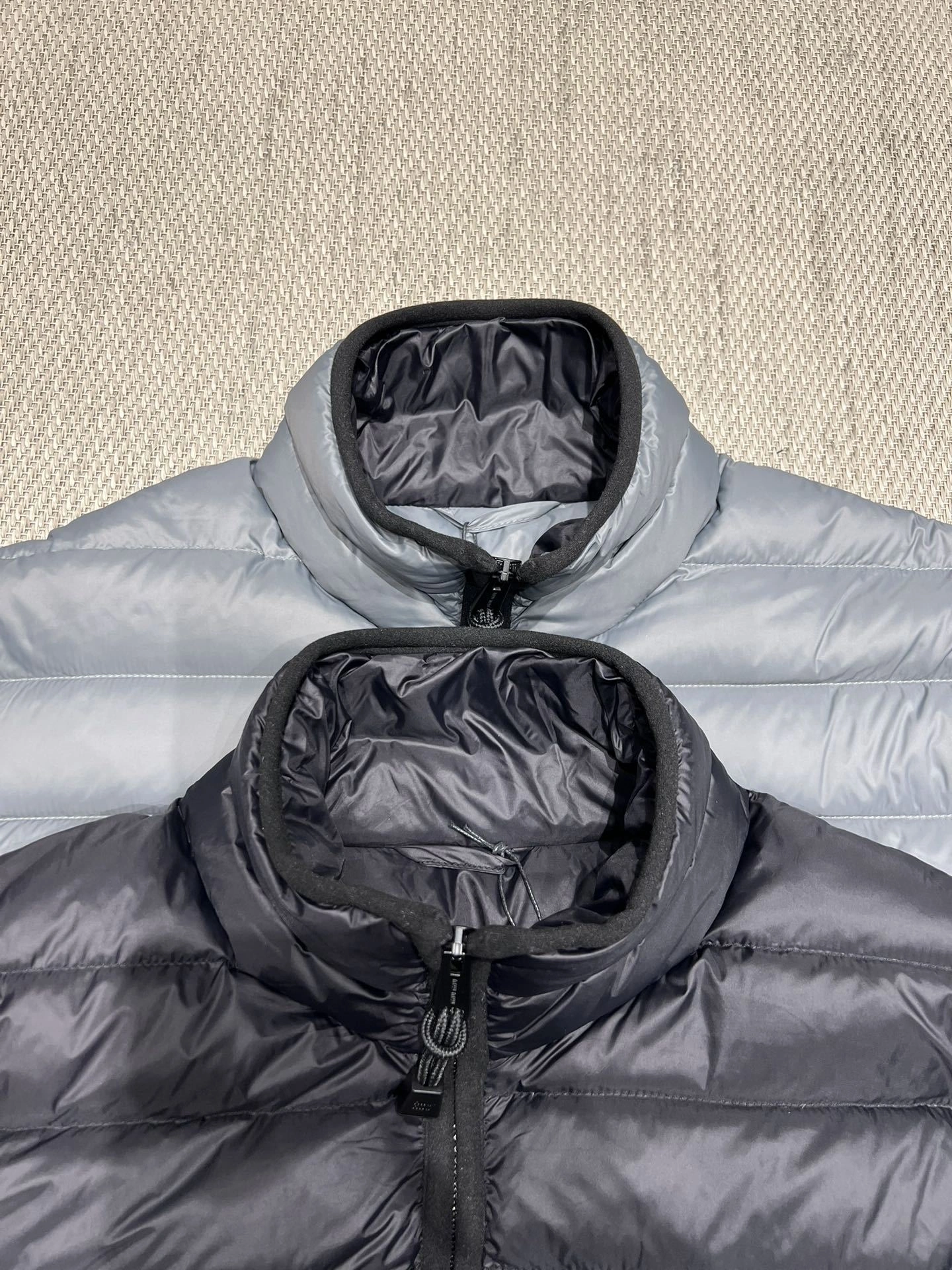 Victoria-- 7iu7iu Down jacket goose down embroidery 2colour item:E-140J0810-2H
