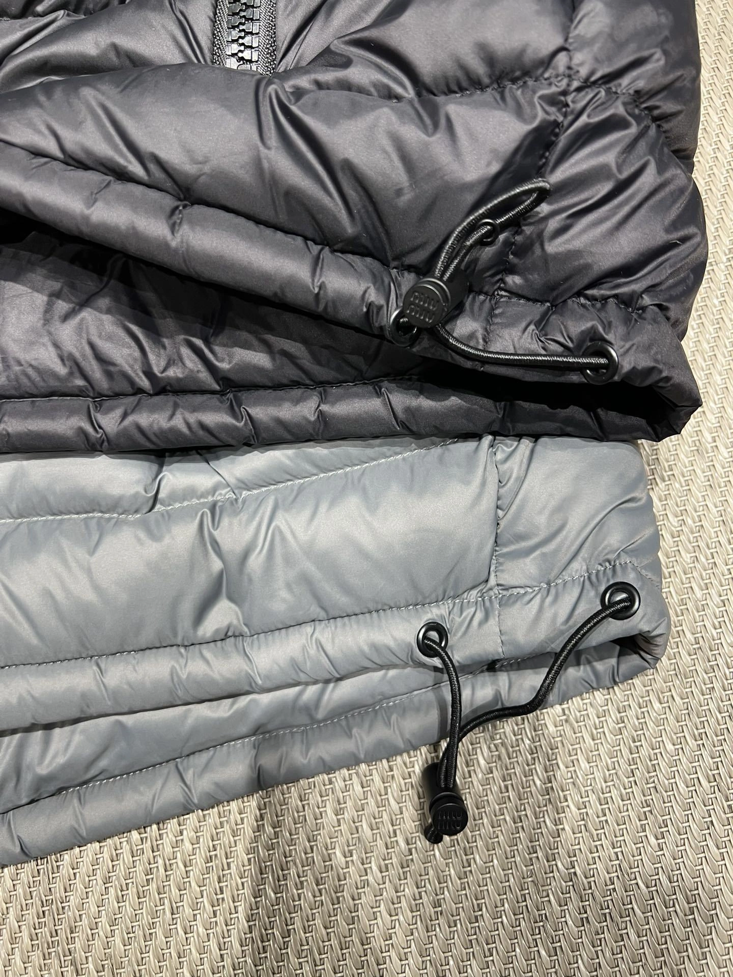 Victoria-- 7iu7iu Down jacket goose down embroidery 2colour item:E-140J0810-2H