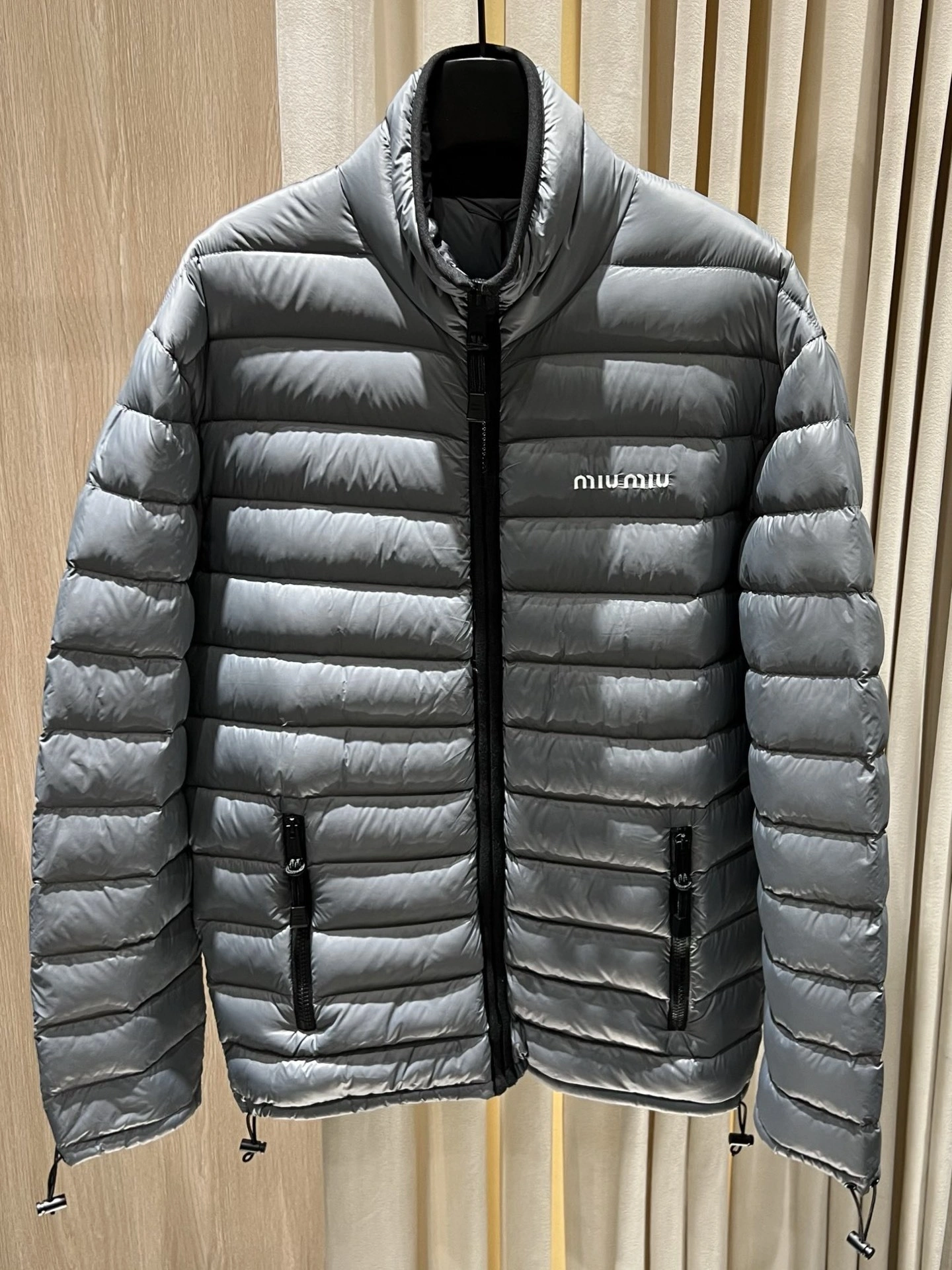 Victoria-- 7iu7iu Down jacket goose down embroidery 2colour item:E-140J0810-2H