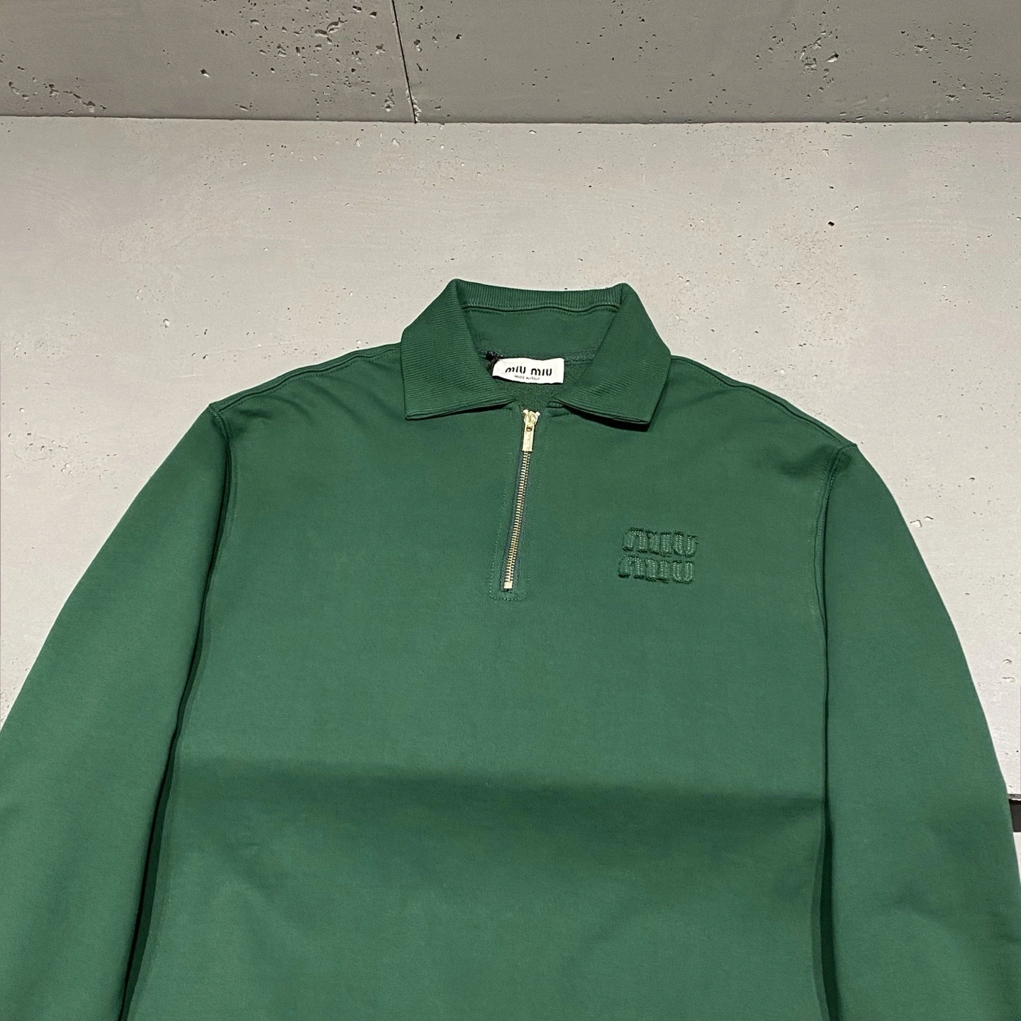 Victoria-- 7iu7iu Polo embroidery Cotton oversize item:E-F361J0804H